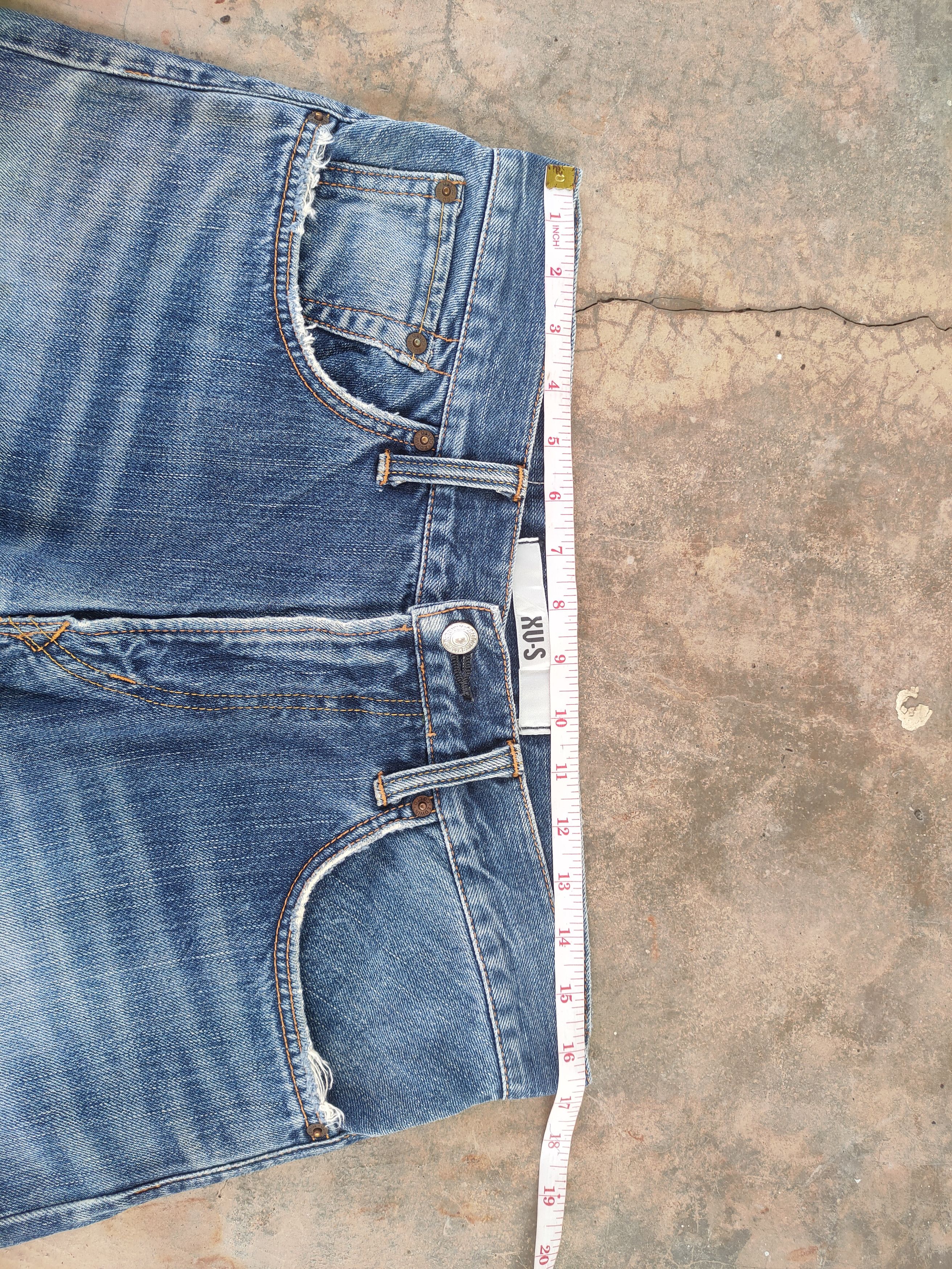 Edwin × Vintage W33 VINTAGE EDWIN XV FADED DISTRESSED JEAN PANTS Size US 33 - 6 Thumbnail
