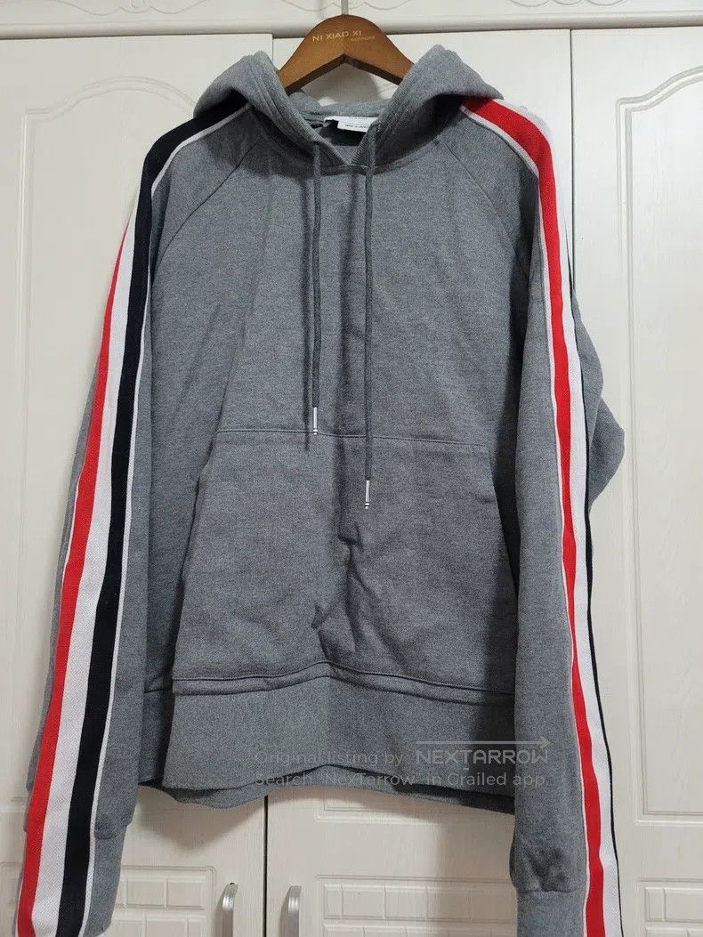 Thom Browne Thom Browne Gray Hooded Sweatshirt Size US L / EU 52-54 / 3 - 1 Thumbnail