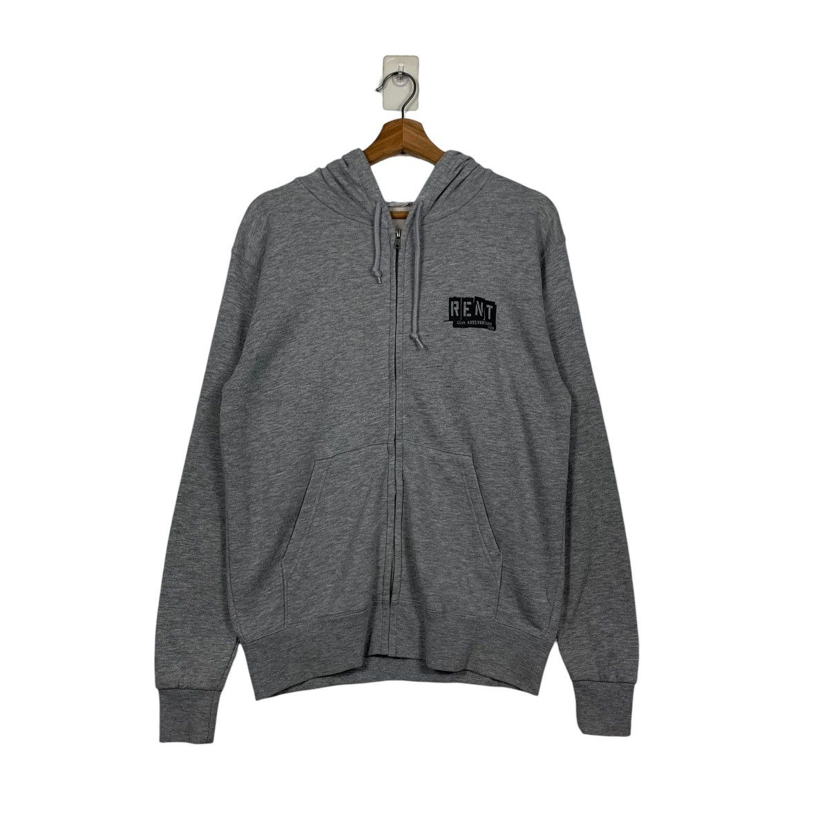 Vintage RENT 20th Anniversary Tour No Day But Today Hoodie #1785-C79 Size US M / EU 48-50 / 2 - 9 Thumbnail