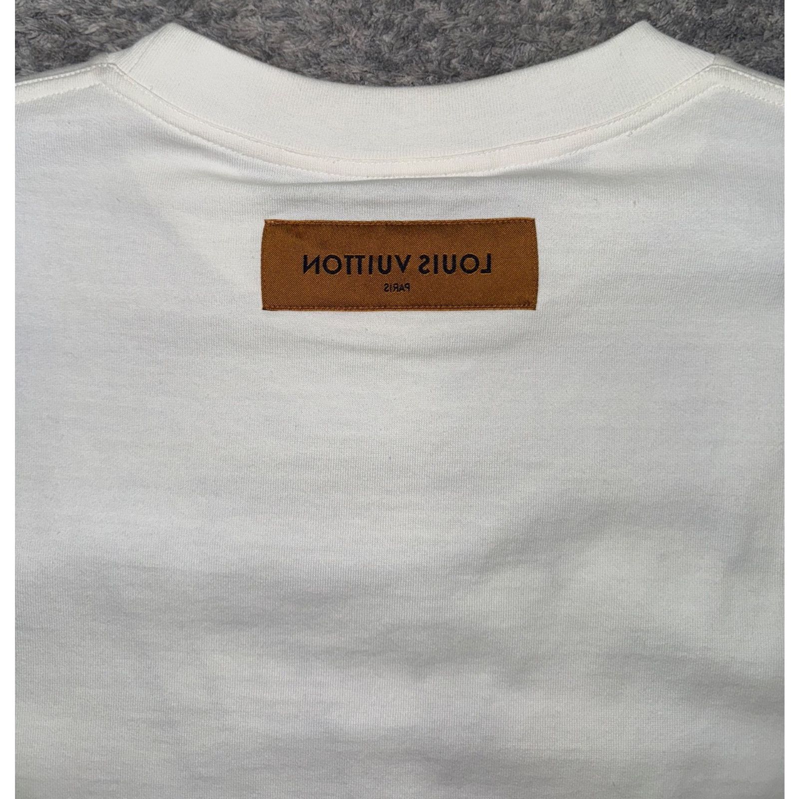 Louis Vuitton Louis Vuitton Stitch Embroidery Logo Short Sleeve T-Shirt M Size US M / EU 48-50 / 2 - 10 Thumbnail
