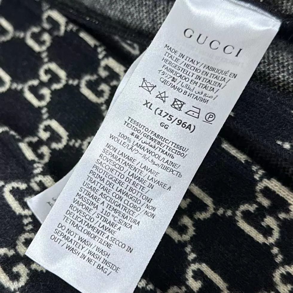 Gucci GUCCI GG All-over Print Cape Shawl New XL Size XL / US 12-14 / IT 48-50 - 4 Thumbnail