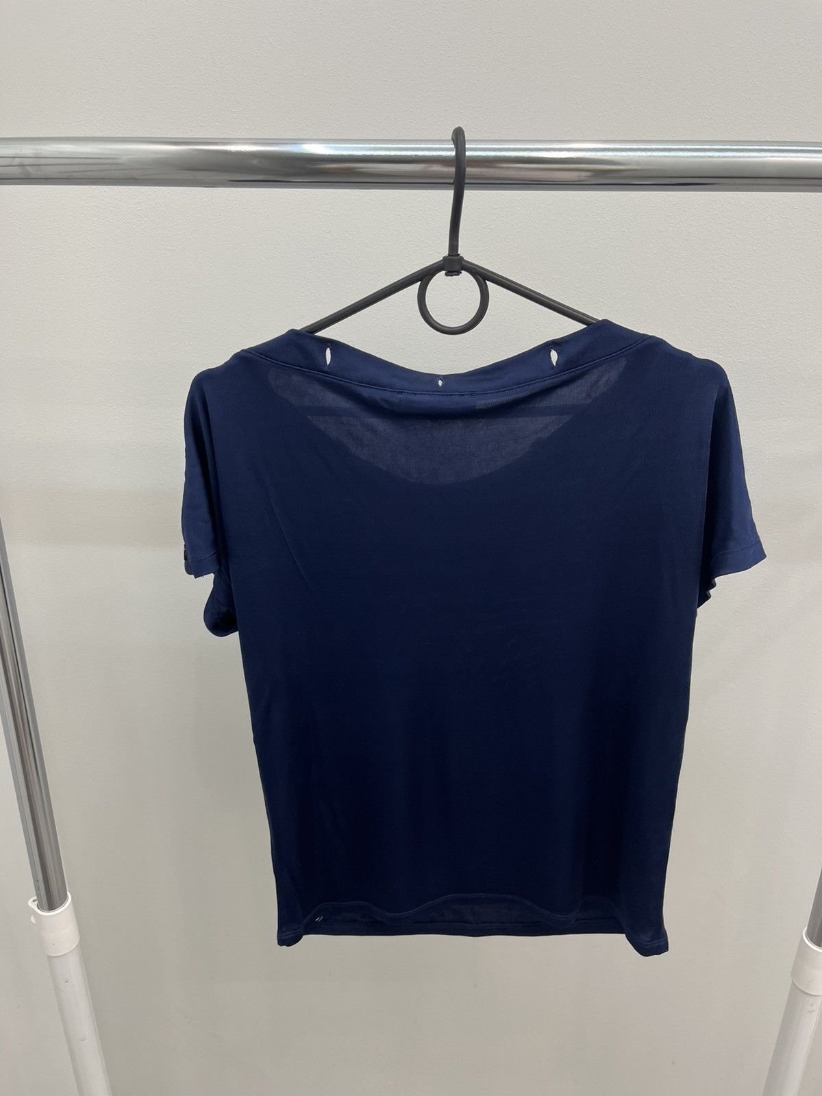 Alexander McQueen Alexander McQueen MCQ Buttons Tee Blouse Size M / US 6-8 / IT 42-44 - 6 Thumbnail