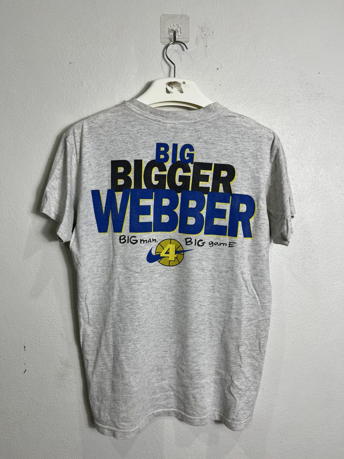 Nike Vintage NIKE CHRIS WEBBER TSHIRT Size US M / EU 48-50 / 2 - 2 Thumbnail
