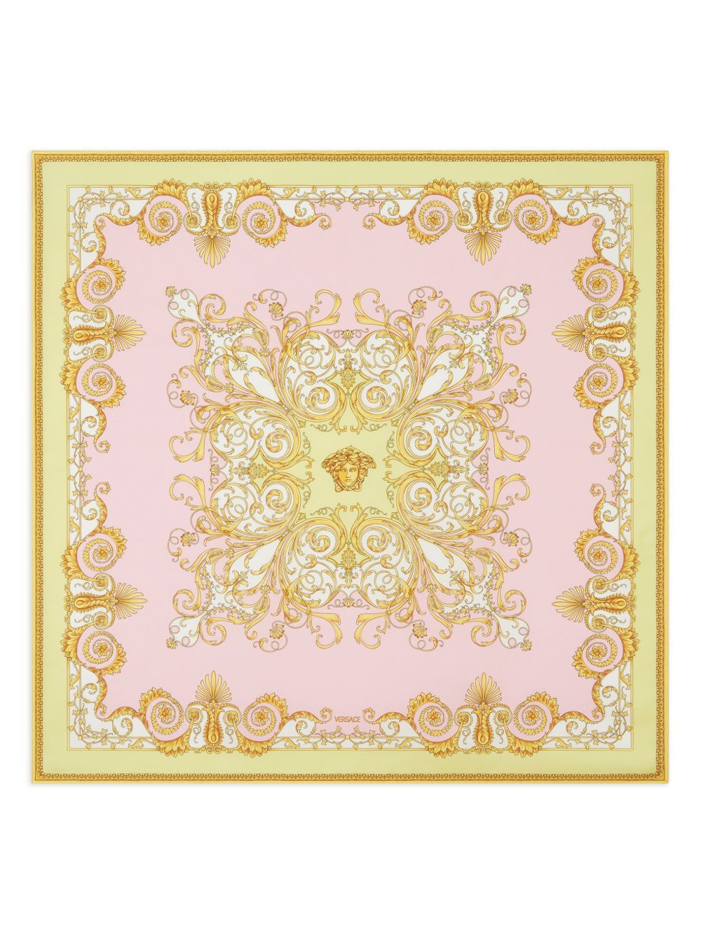 BAROCCO PRINT SILK FOULARD