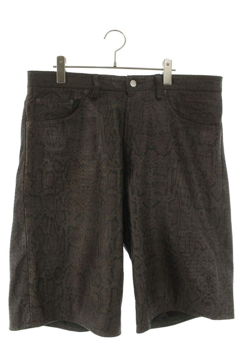 Supreme Supreme Black Leather Baggy shorts | Grailed