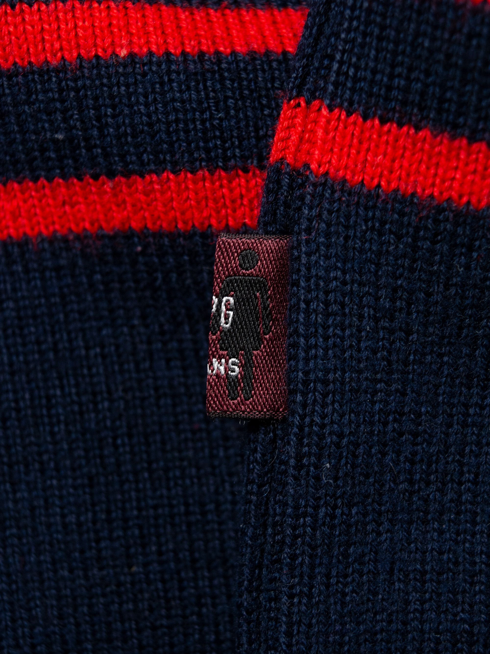 Jean Paul Gaultier JPG.Jean's - (vintage) - striped knit turtleneck Size US XL / EU 56 / 4 - 6 Thumbnail