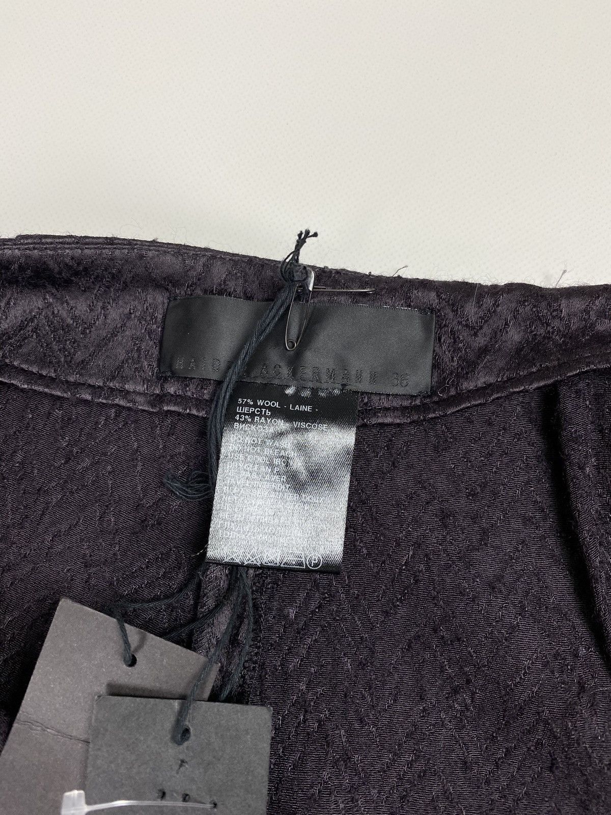 Haider Ackermann BNWT! Haider Ackermann ladies wool wide leg trousers pants Size 25" / US 0 / IT 36 - 9 Thumbnail
