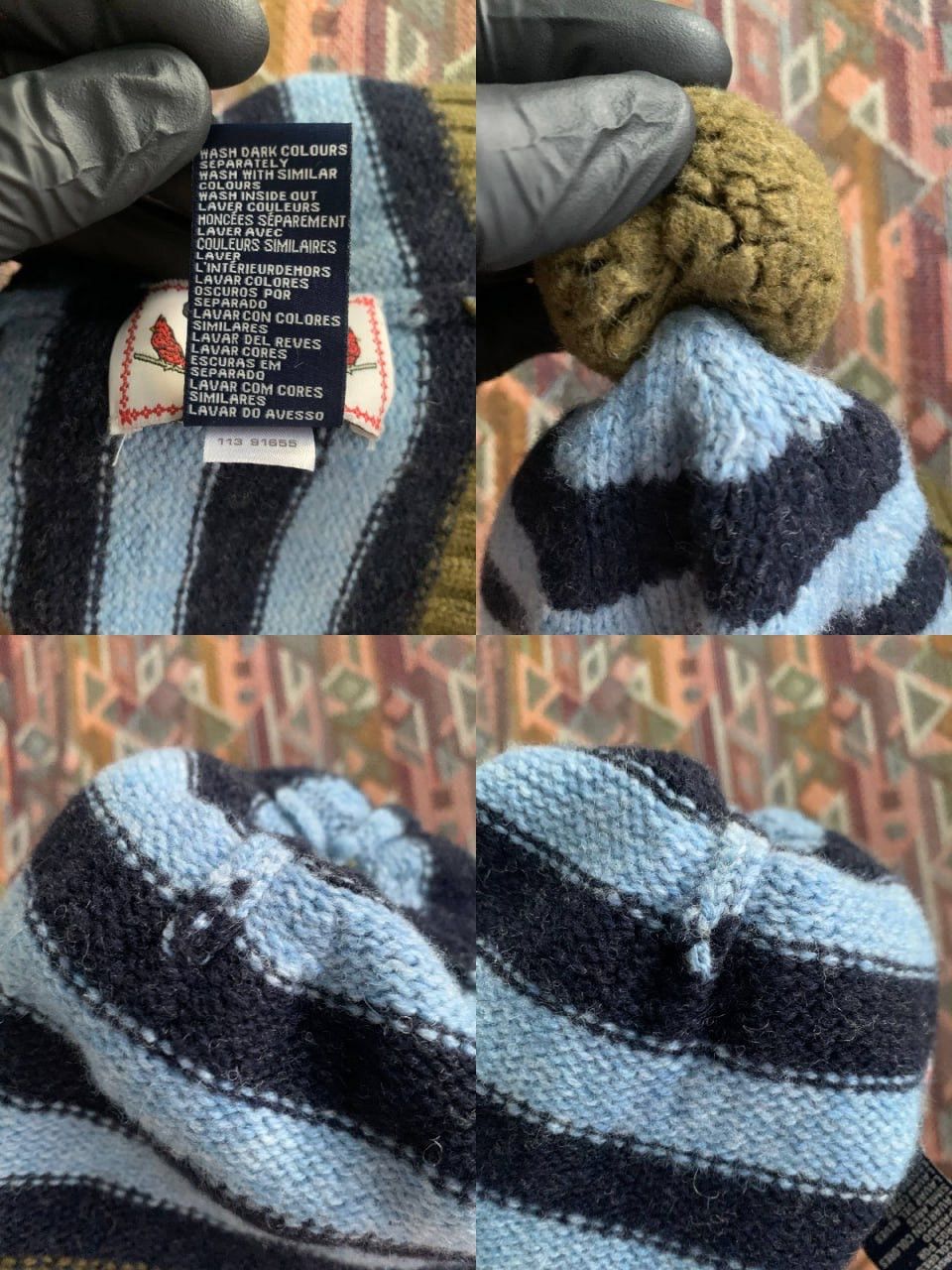 Gant × Michael Bastian Gant by Michael Bastian Winter 2011 Wool Knit Pompoon Hat Size ONE SIZE - 24 Thumbnail