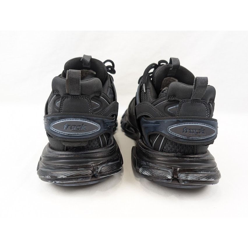 Balenciaga o1rshd1 Track Low-Top Sneakers in Faded Black Size US 12 / EU 45 - 19 Thumbnail
