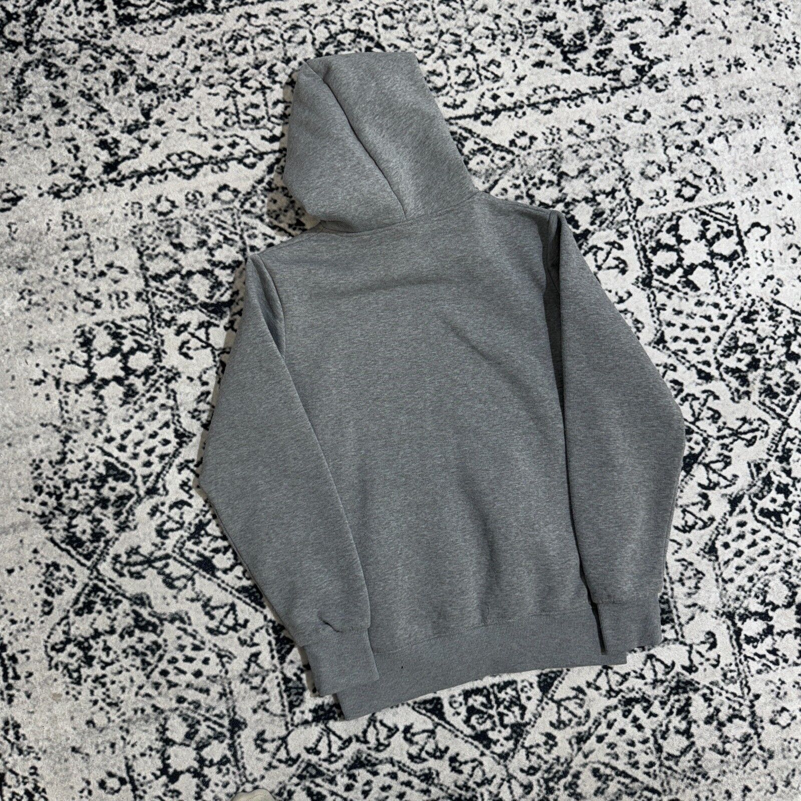 Vintage Vintage Gray Cotton Hoodie Size S University Of Roma Y2K 90s Size US S / EU 44-46 / 1 - 9 Thumbnail