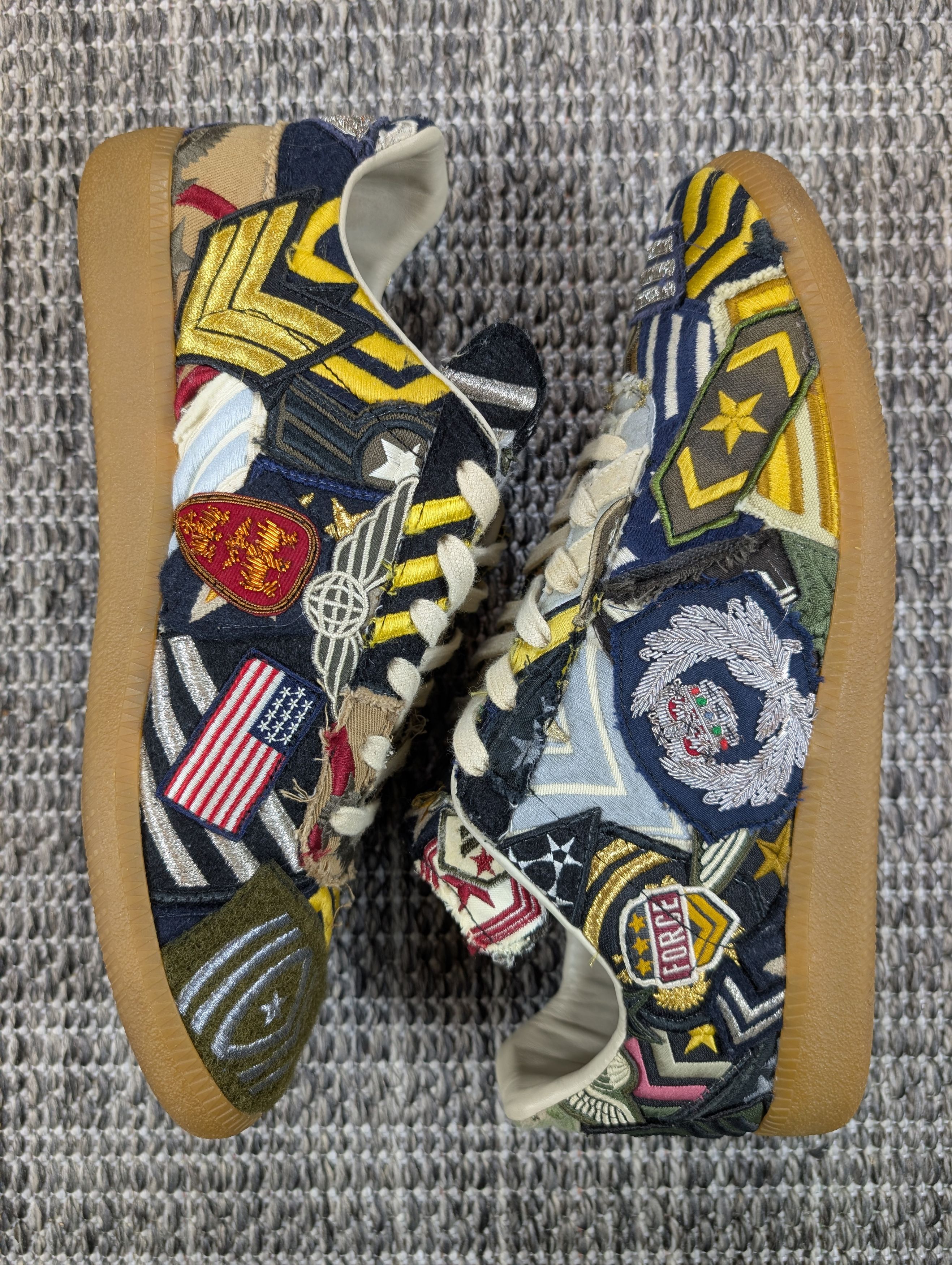 Maison Margiela Maison Margiela Artisanal Army Military Patch 2016 GAT Shoes Size US 10 / EU 43 - 10 Thumbnail