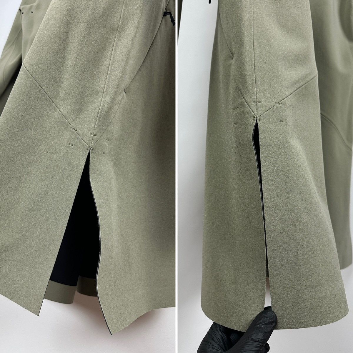 Vollebak Vollebak Laser Cut Khaki Trench Coat Size US XL / EU 56 / 4 - 22 Thumbnail