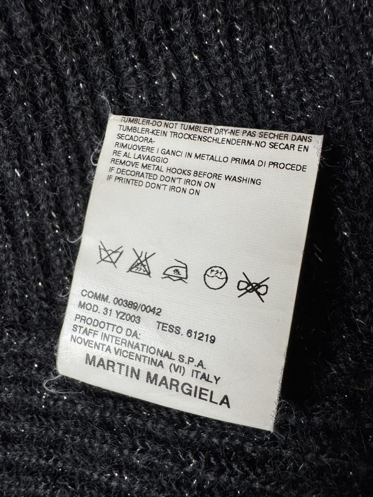 Maison Margiela Maison Martin Margiela AW04 "Modèle Déposé" Mohair Knit Size S / US 4 / IT 40 - 11 Thumbnail