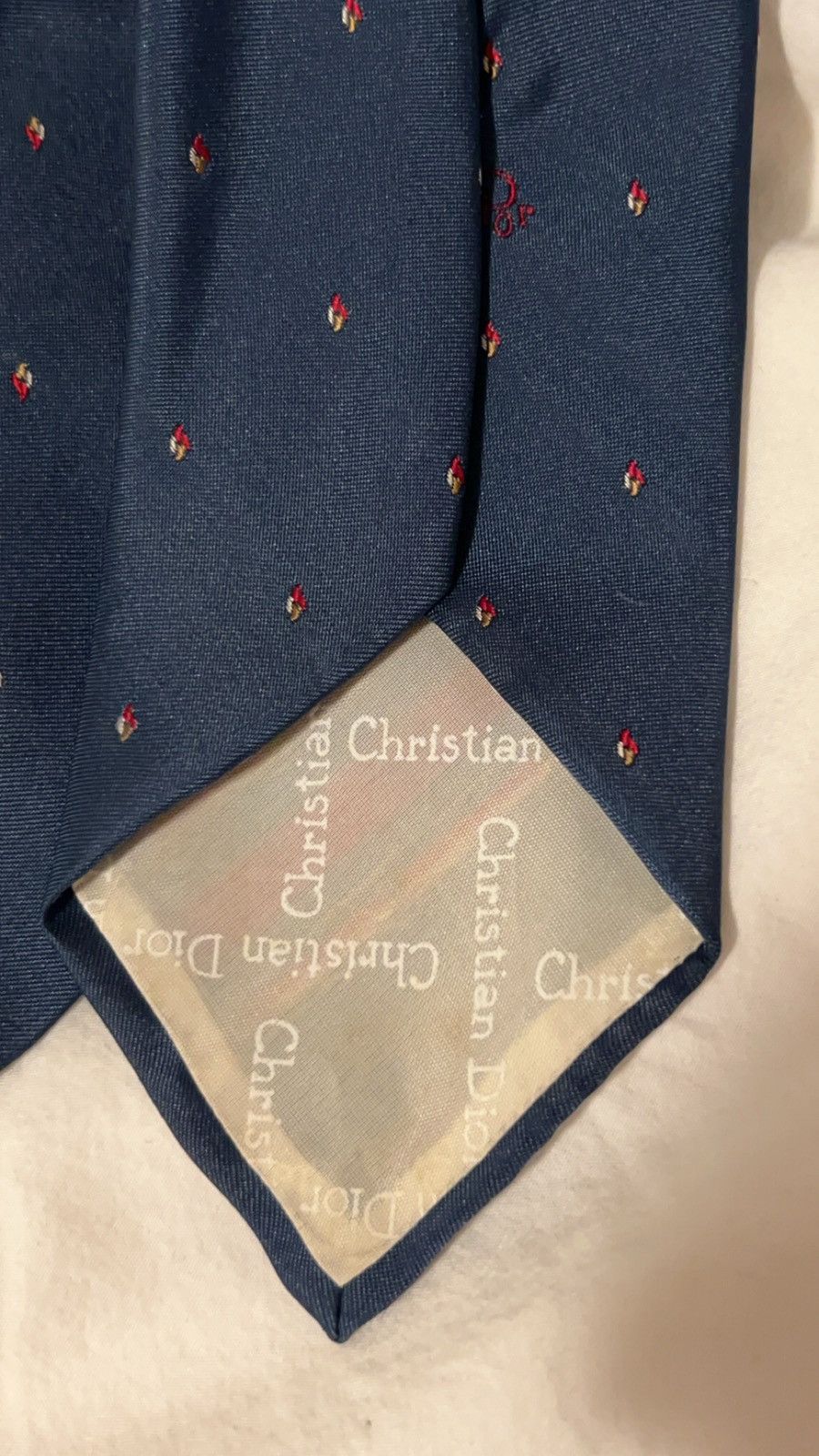Christian Dior Monsieur Vintage Christian Dior Tie Size ONE SIZE - 4 Thumbnail