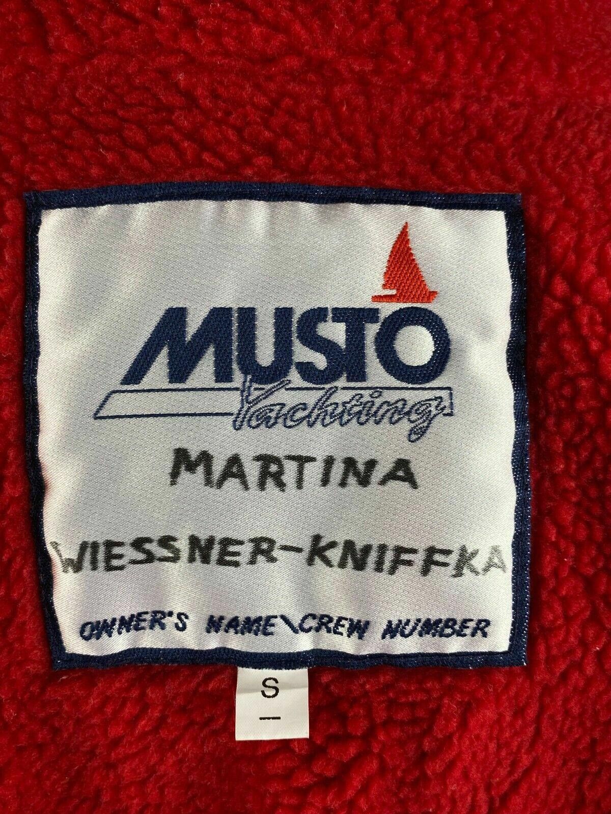 Musto Ladies Musto Yachting Blue Full Bomber Jacket Size S Size S / US 4 / IT 40 - 11 Thumbnail