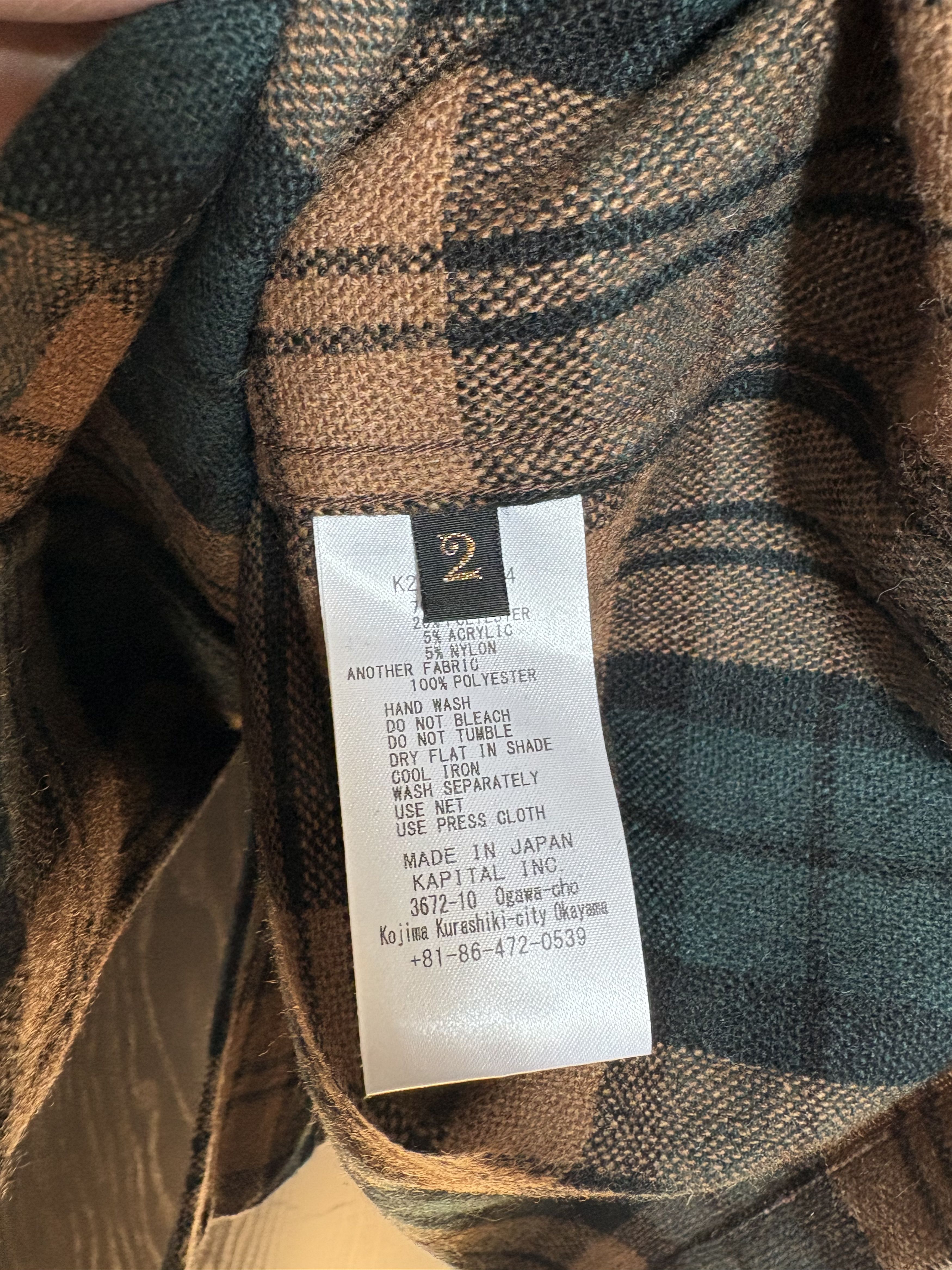 Kapital Kountry KAPITAL KOUNTRY FLANNEL Size US M / EU 48-50 / 2 - 5 Thumbnail