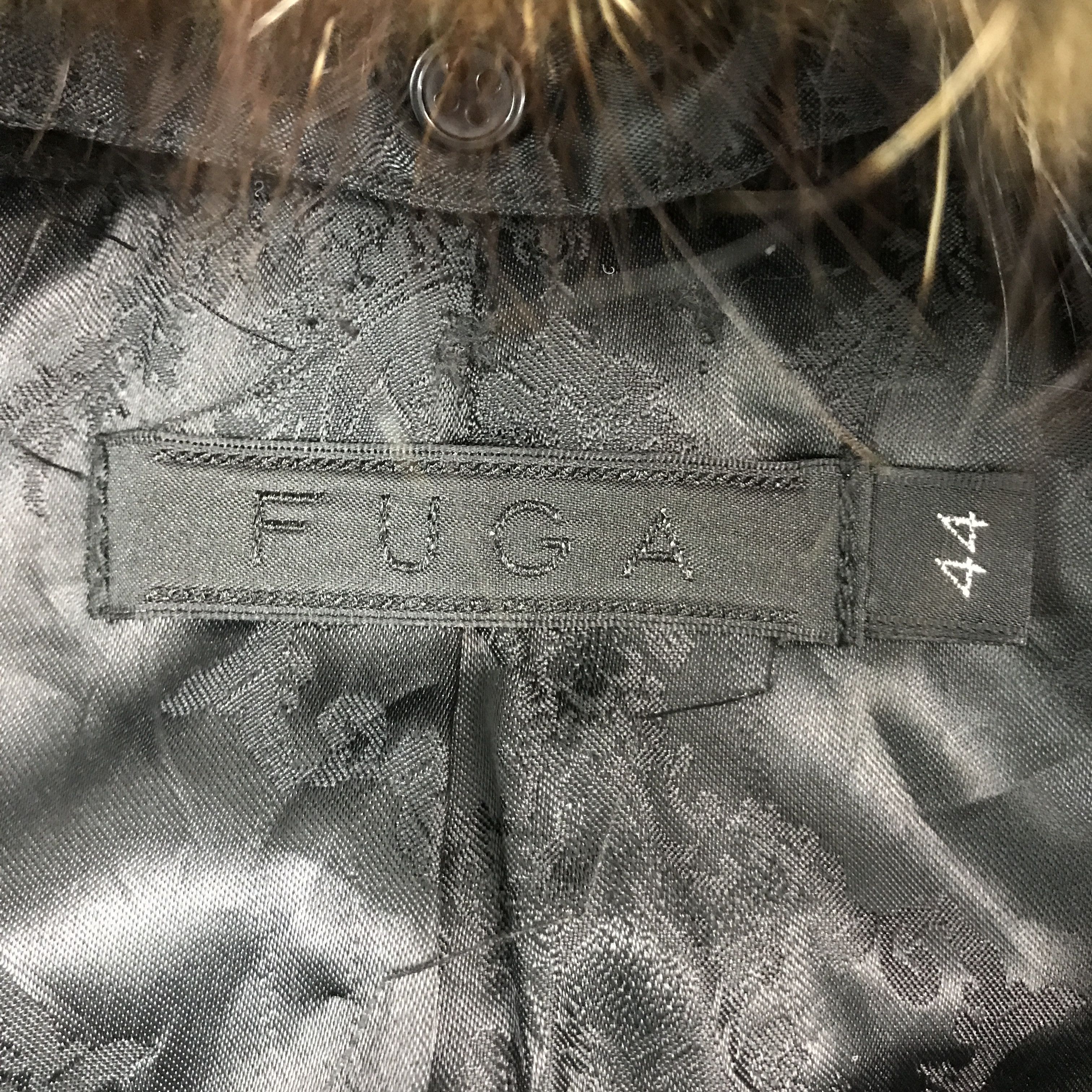 GOSTAR DE FUGA × If Six Was Nine × Japanese Brand FUGA DOUBLE BREASTED FUR COLLAR WOOL JACKET Size US S / EU 44-46 / 1 - 11 Thumbnail
