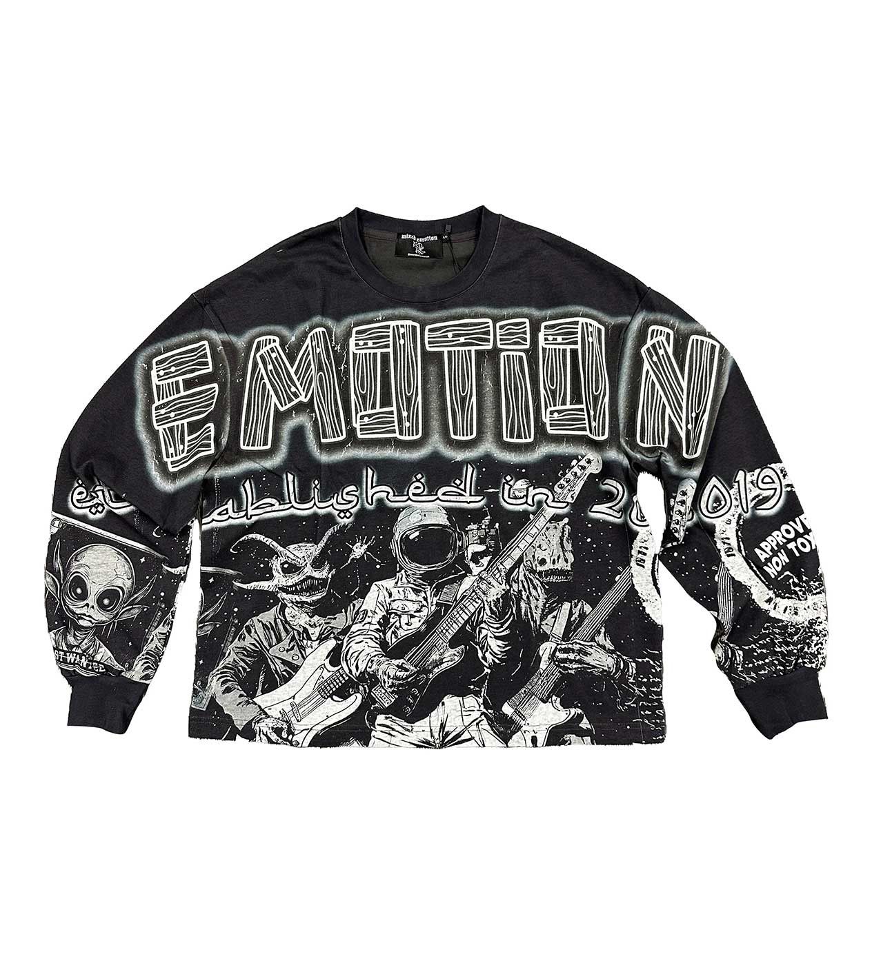 Other Mixed Emotions Astro L/S Tee Black Size US XXL / EU 58 / 5 - 1 Thumbnail