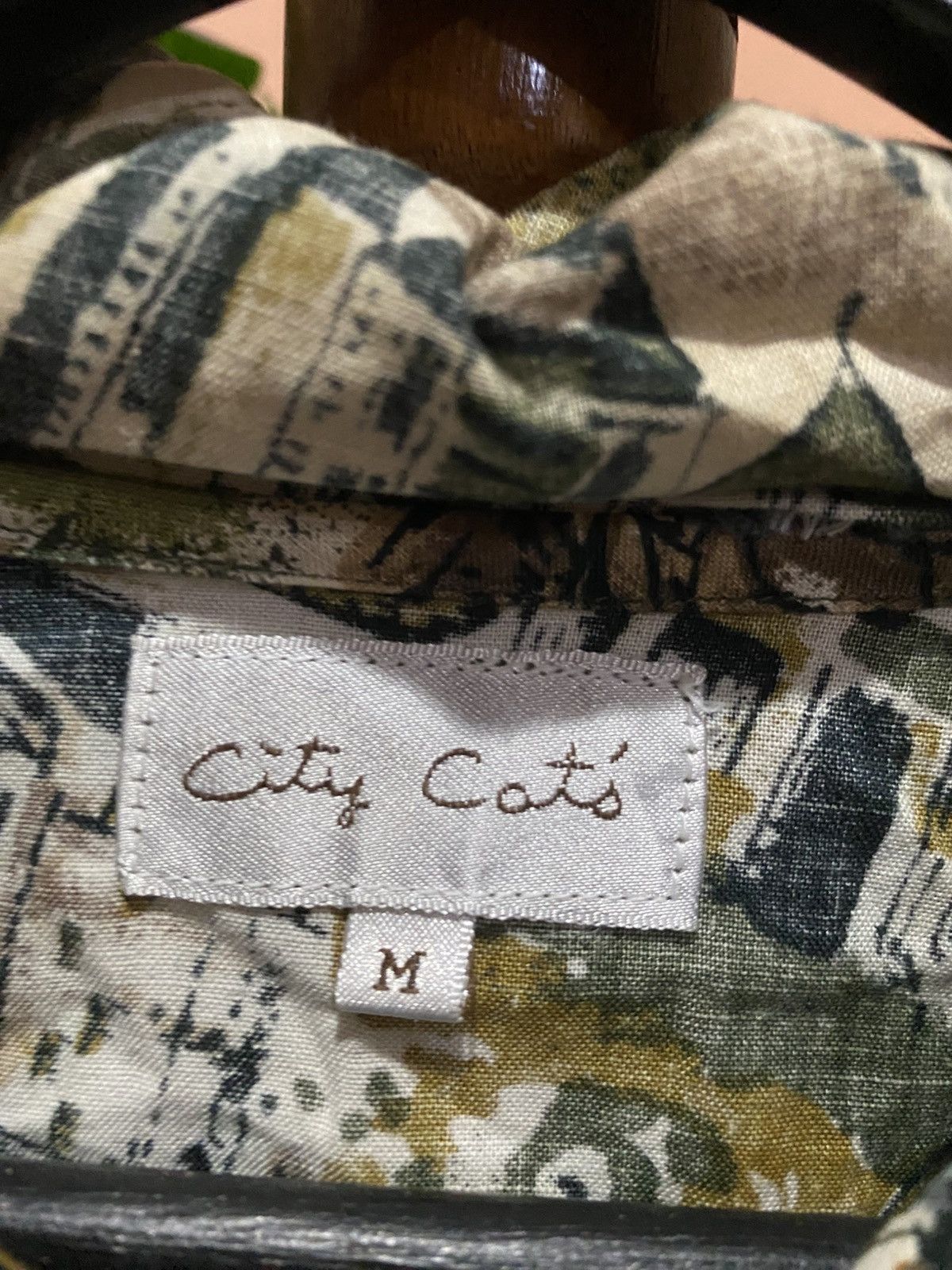 Japanese Brand Vintage City Cat’s Japan Printed Zip Hoodie 90s Unisex Size US M / EU 48-50 / 2 - 6 Thumbnail