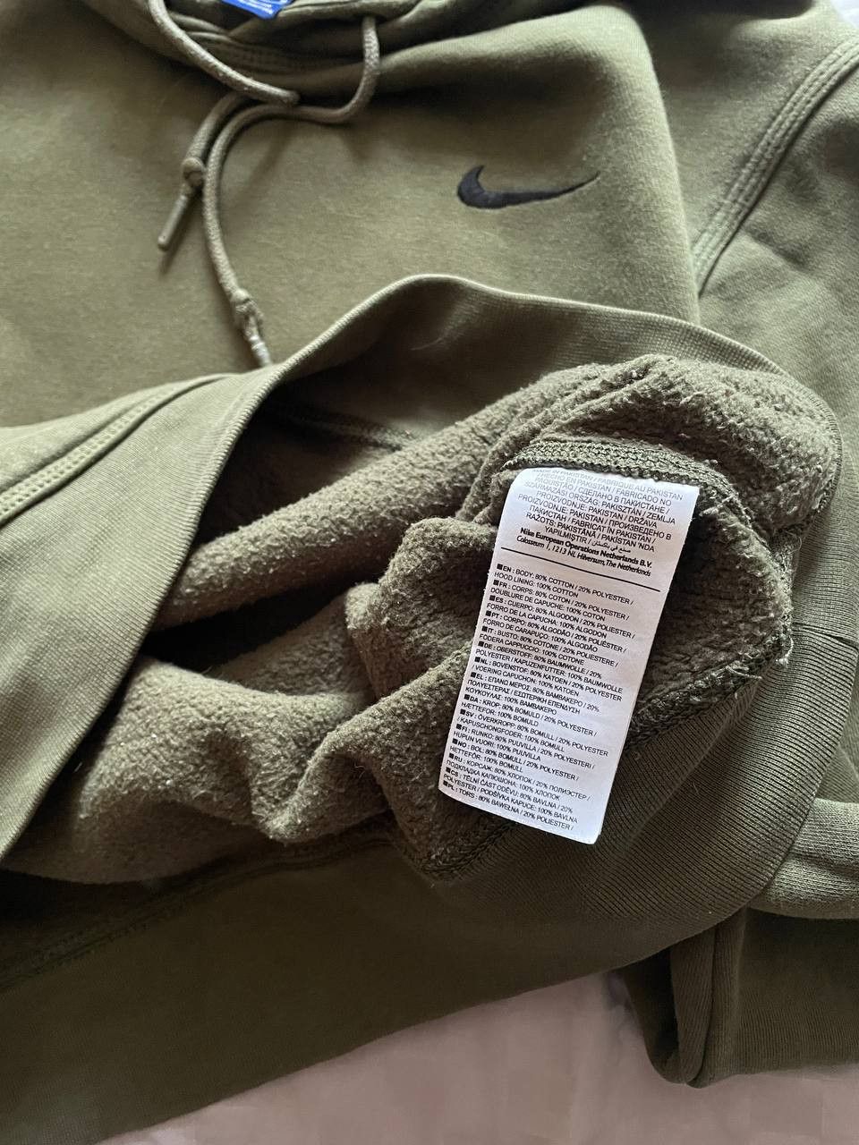 Nike Vintage Nike Hoodie Boxy Fit Mini Swoosh Y2K Rare Size US M / EU 48-50 / 2 - 7 Thumbnail