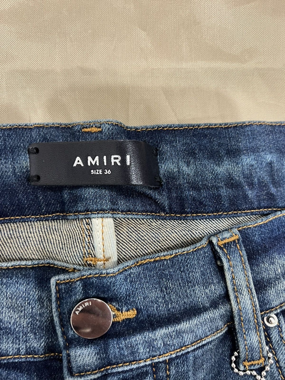 Amiri Amiri Shotgun Jean 'Deep Classic' size 36 Size US 36 / EU 52 - 3 Thumbnail