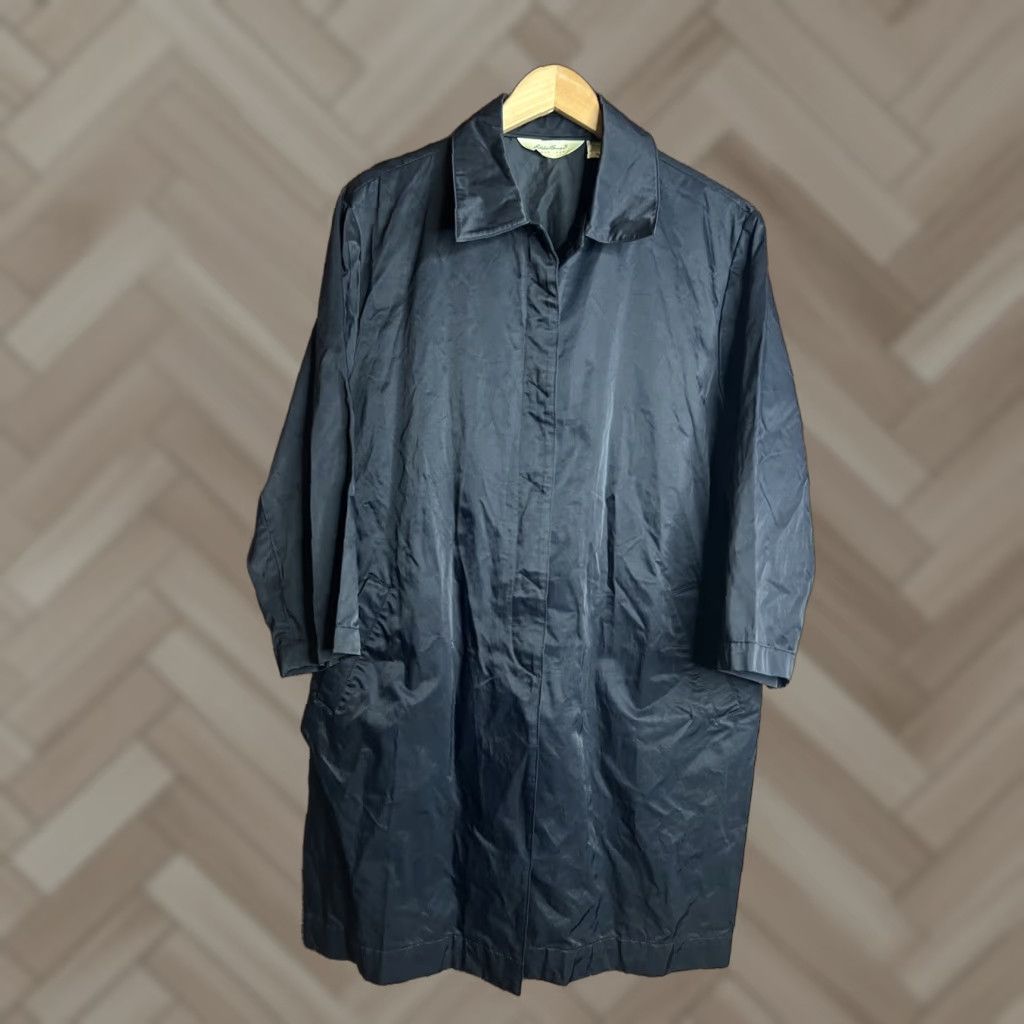 Eddie Bauer Eddie Bauer Jacket Womens XL Black Trench Coat Size XL / US 12-14 / IT 48-50 - 1 Thumbnail