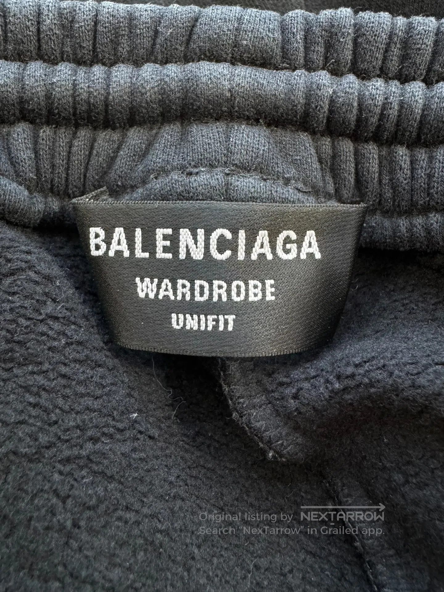 Balenciaga Balenciaga Black Double Swoosh Embroidery Heavy Destroyed Size US 30 / EU 46 - 5 Thumbnail