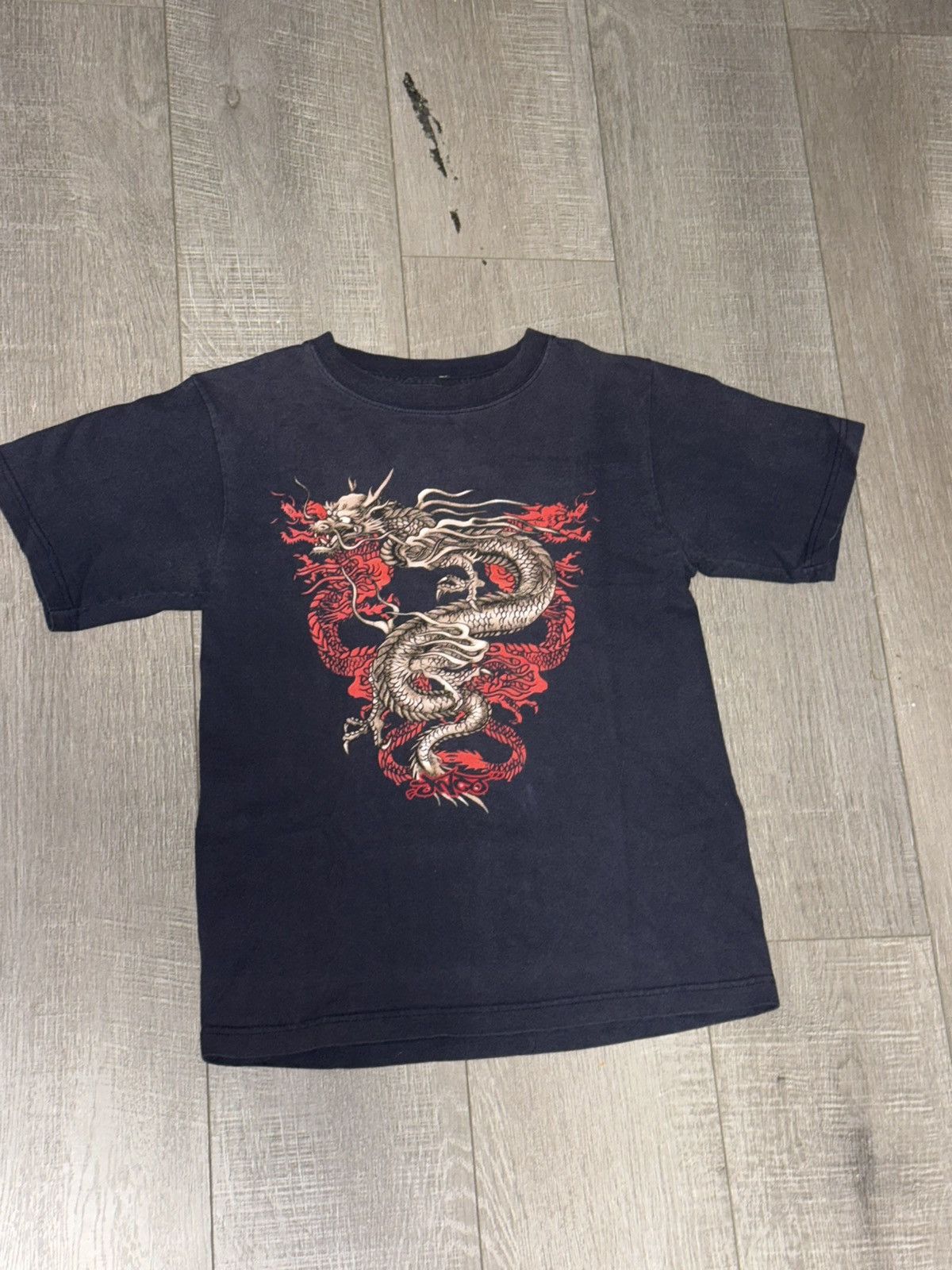 JNCO Vintage Jnco Blue Dragon Tee Size US S / EU 44-46 / 1 - 1 Thumbnail