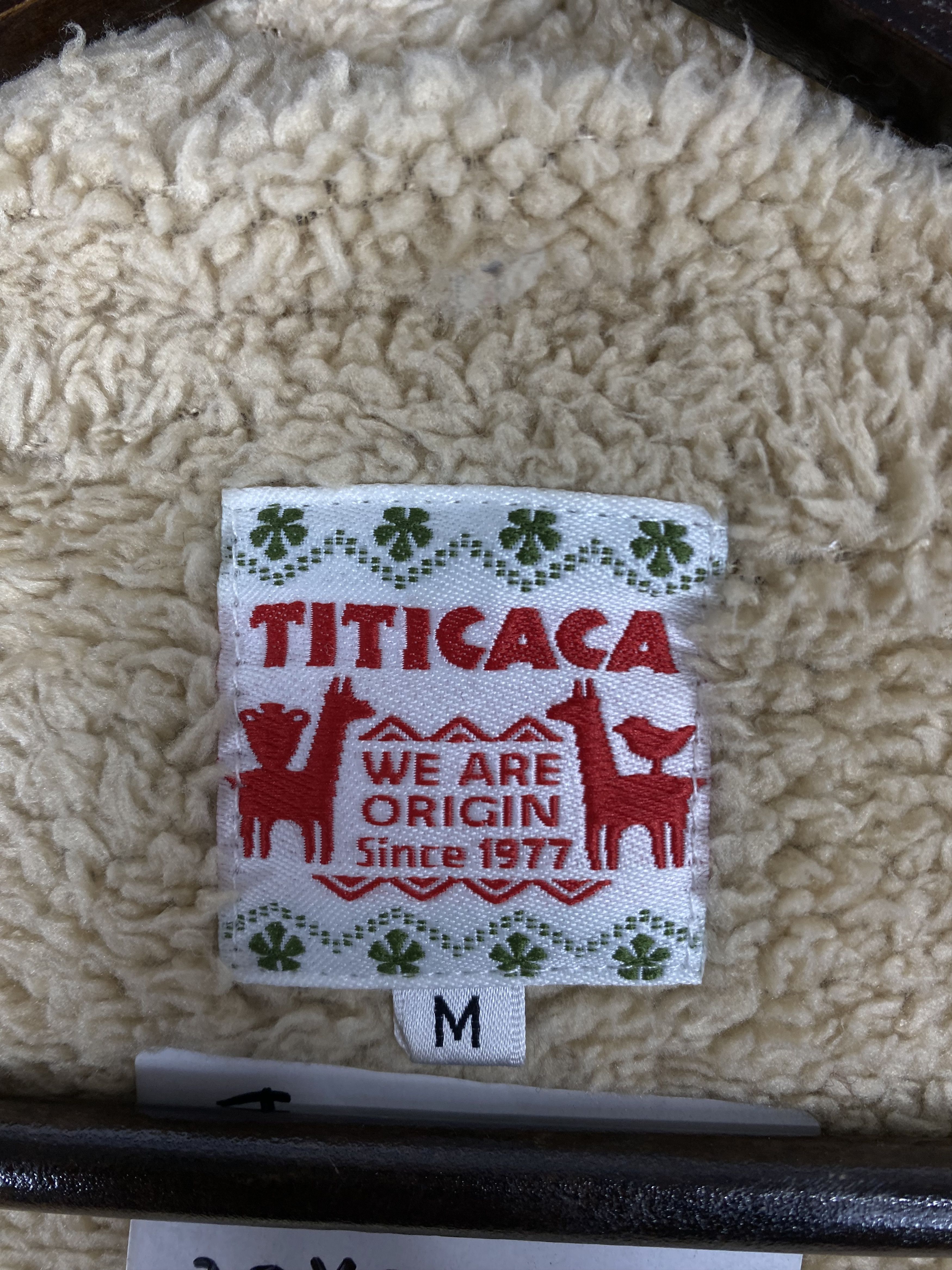 Japanese Brand Vintage Titicaca Fleece Lining Jacket DJ0945 Size US M / EU 48-50 / 2 - 9 Thumbnail