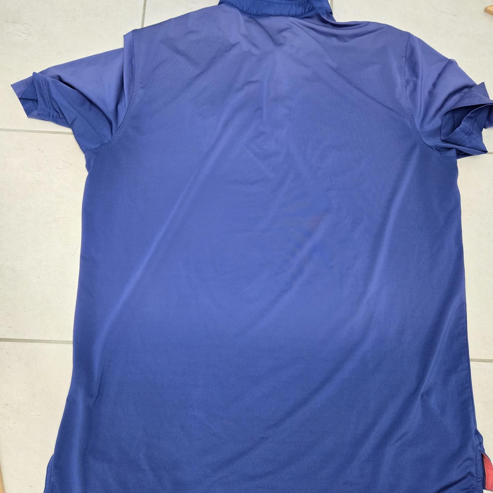 Peter Millar Peter Millar Polo Men Large Golf Blue Stripe Summer Comfort Size US L / EU 52-54 / 3 - 10 Thumbnail