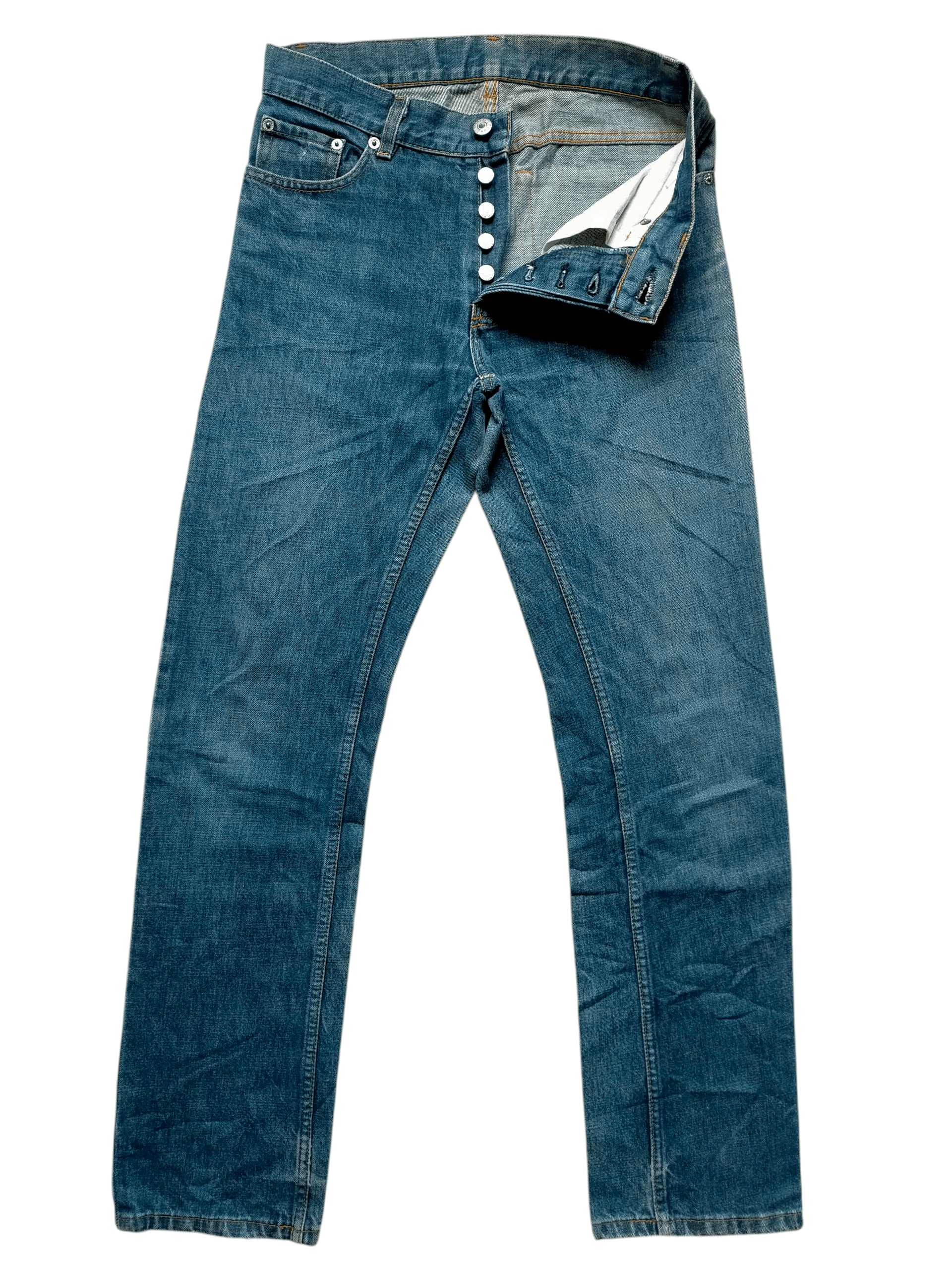 Helmut Lang Vintage 1999 Helmut Lang Classic Denim Size US 29 - 3 Thumbnail