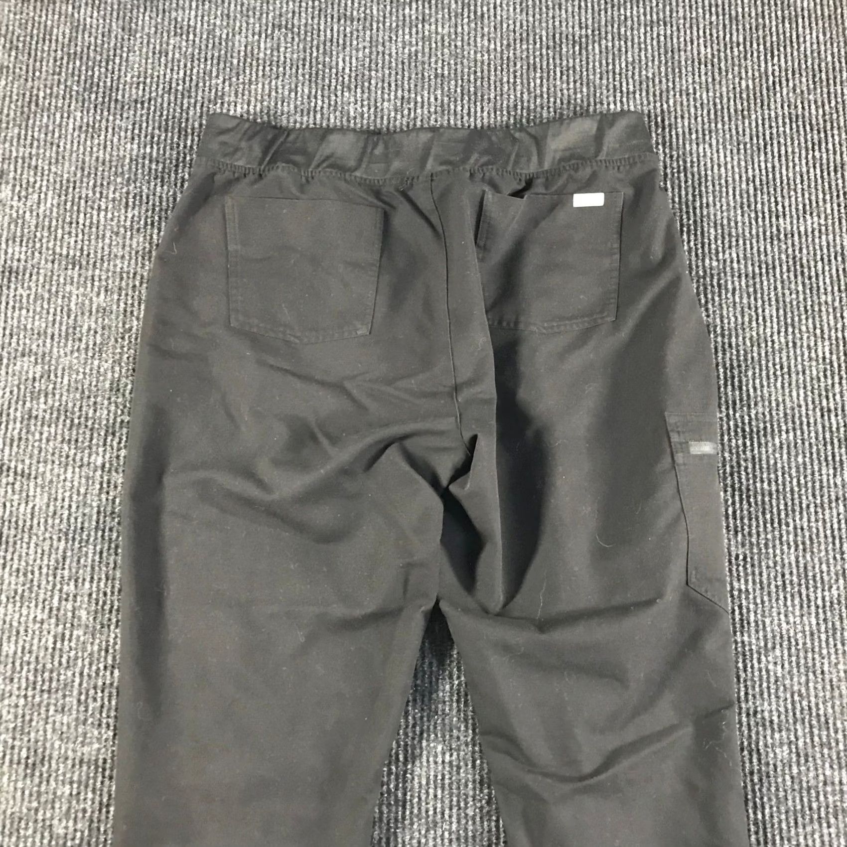Vintage FIGS Technical Collection Black Jogger Scrub Pants XL-Tall W18SW200ST Women XS? XL-T? No, keep as XL-Tall. Size 40" / US 18 - 5 Thumbnail