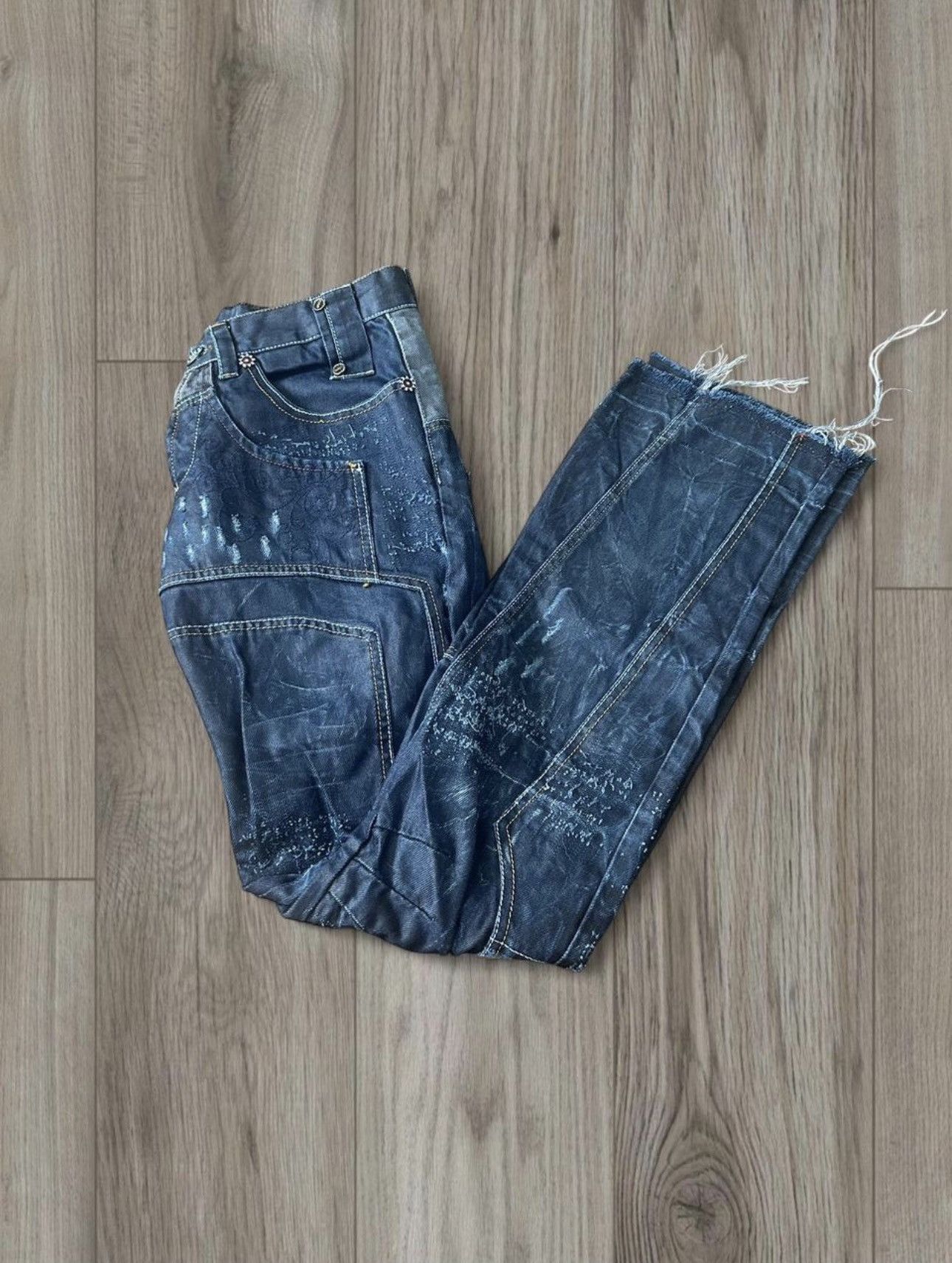 Other BAR MAGIC OF DENIM LIMITED EDITION DISTRESSED EMBROIDERED Size US 30 / EU 46 - 8 Thumbnail