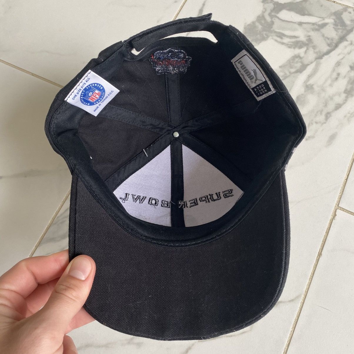 Puma Vintage 2000 St Louis Rams Super Bowl Champions Hat Cap Puma Size ONE SIZE - 4 Thumbnail