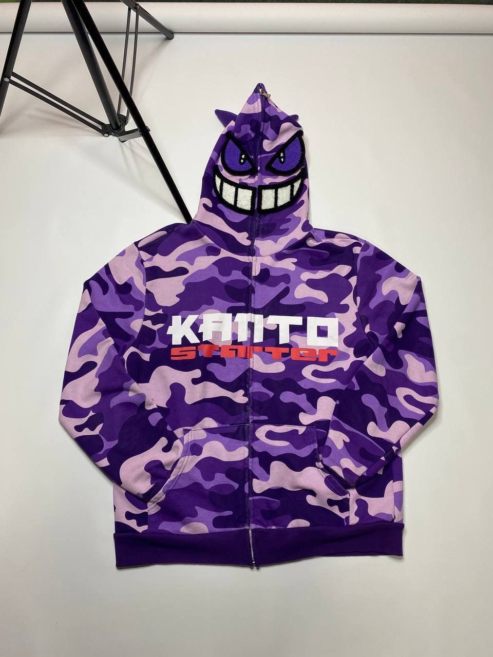 Kanto Starter Kanto Starter Gengar Pokemon Zip Up Size US M / EU 48-50 / 2 - 1 Thumbnail