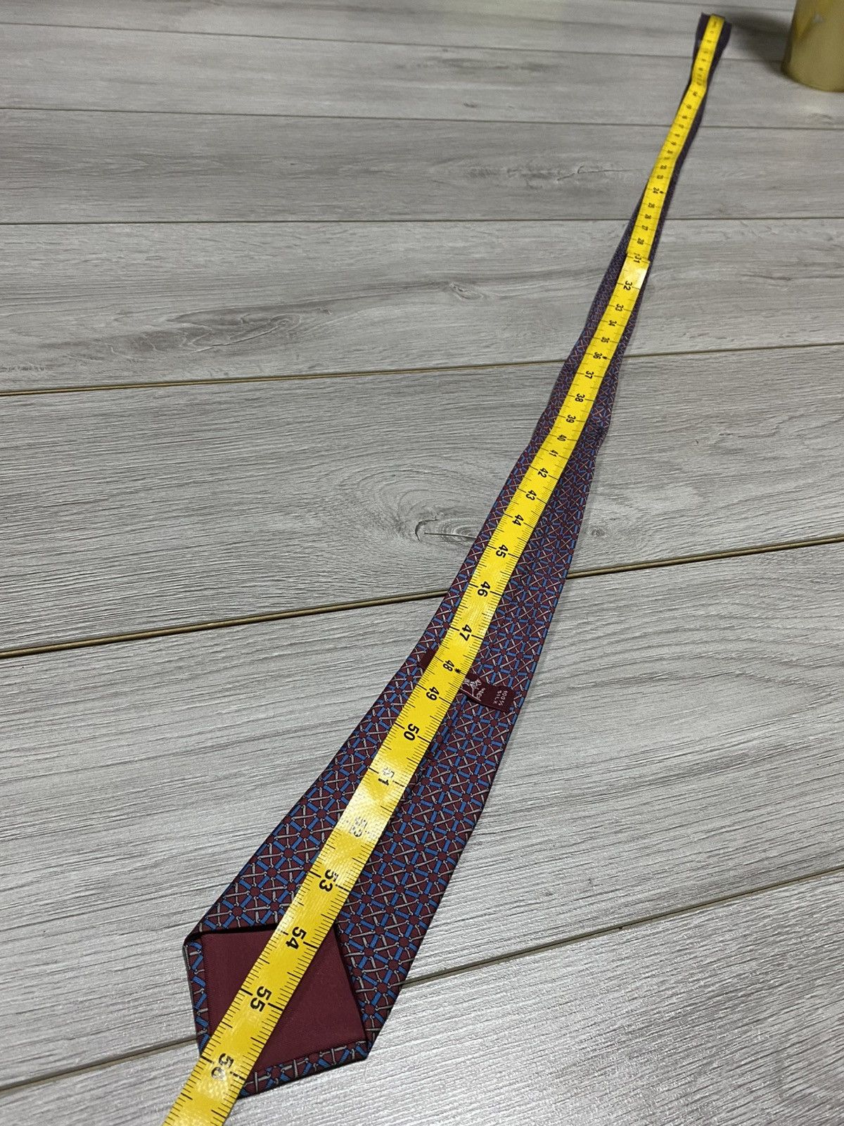 Hermes Hermes vintage silk tie patterns France Size ONE SIZE - 7 Thumbnail