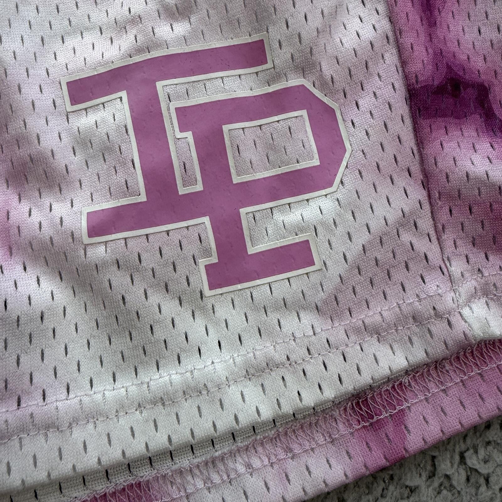 Other Inaka Power Pink Tie Dye Mesh Gym Shorts S Athletic Gym Size US 30 / EU 46 - 5 Thumbnail