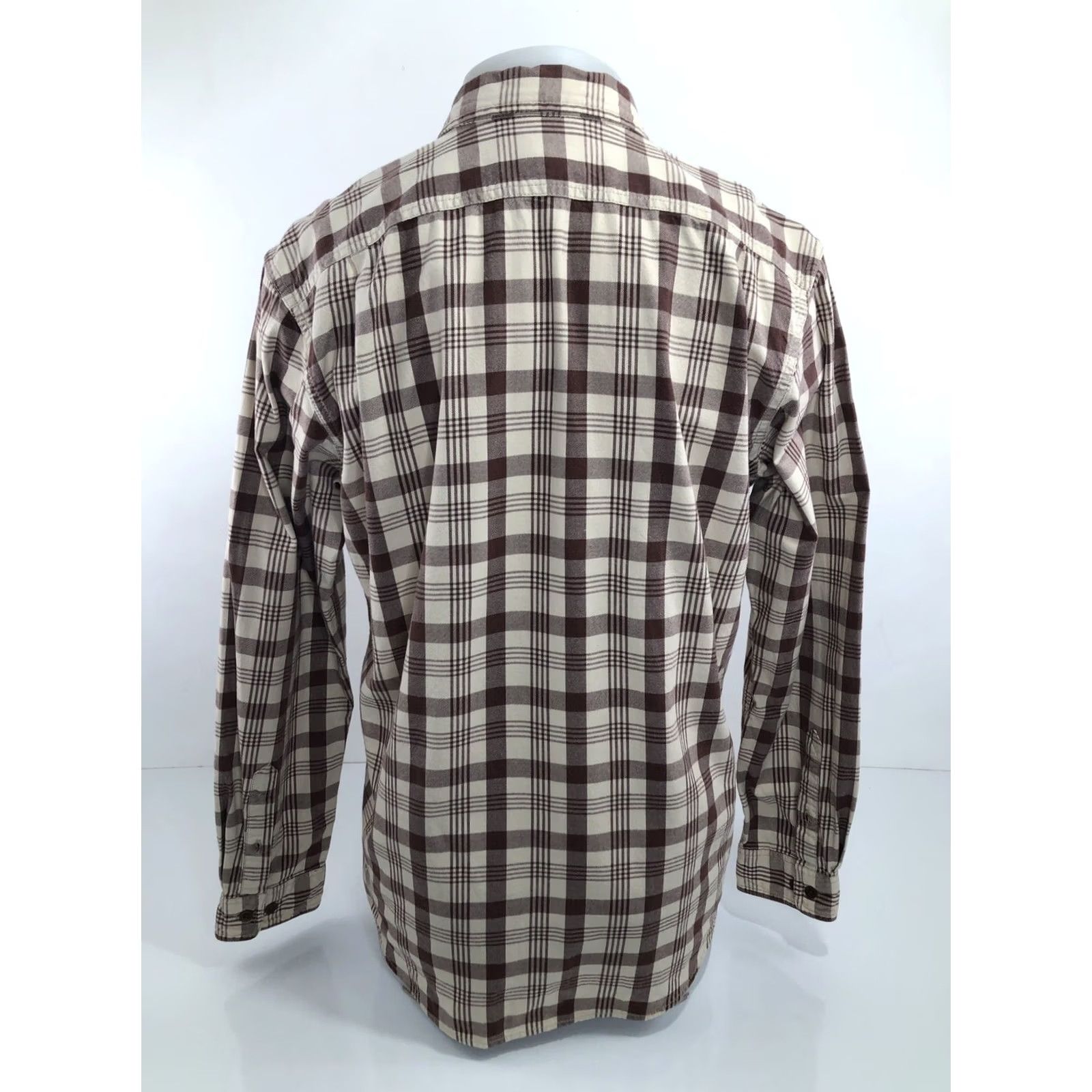 Filson Filson Shirt Plaid Medium Weight Md. Slightly Reddish Brown / Beige Mens Size US M / EU 48-50 / 2 - 3 Thumbnail