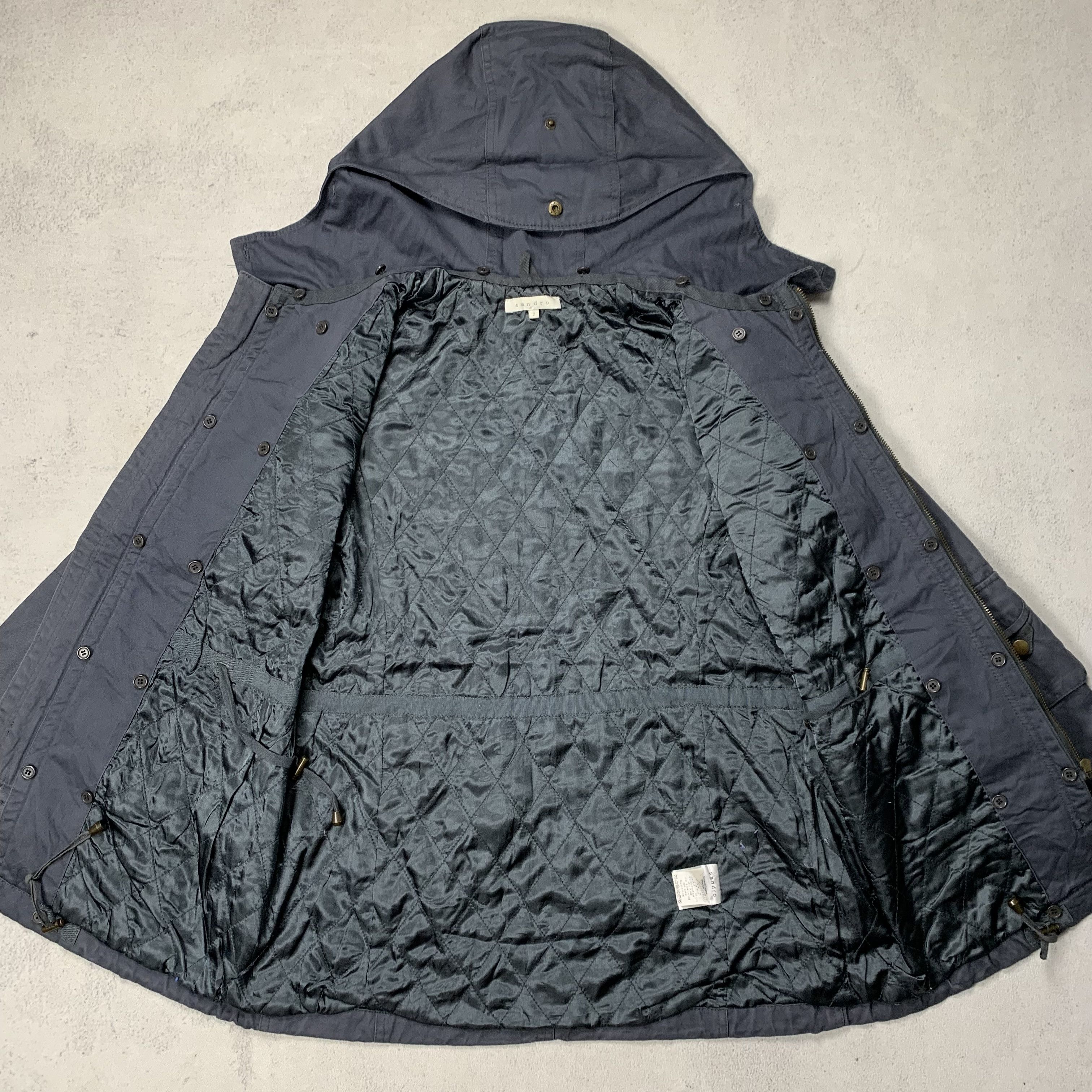 Sandro Sandro Field Parka Jacket Multi Pocket Utility Size US M / EU 48-50 / 2 - 8 Thumbnail