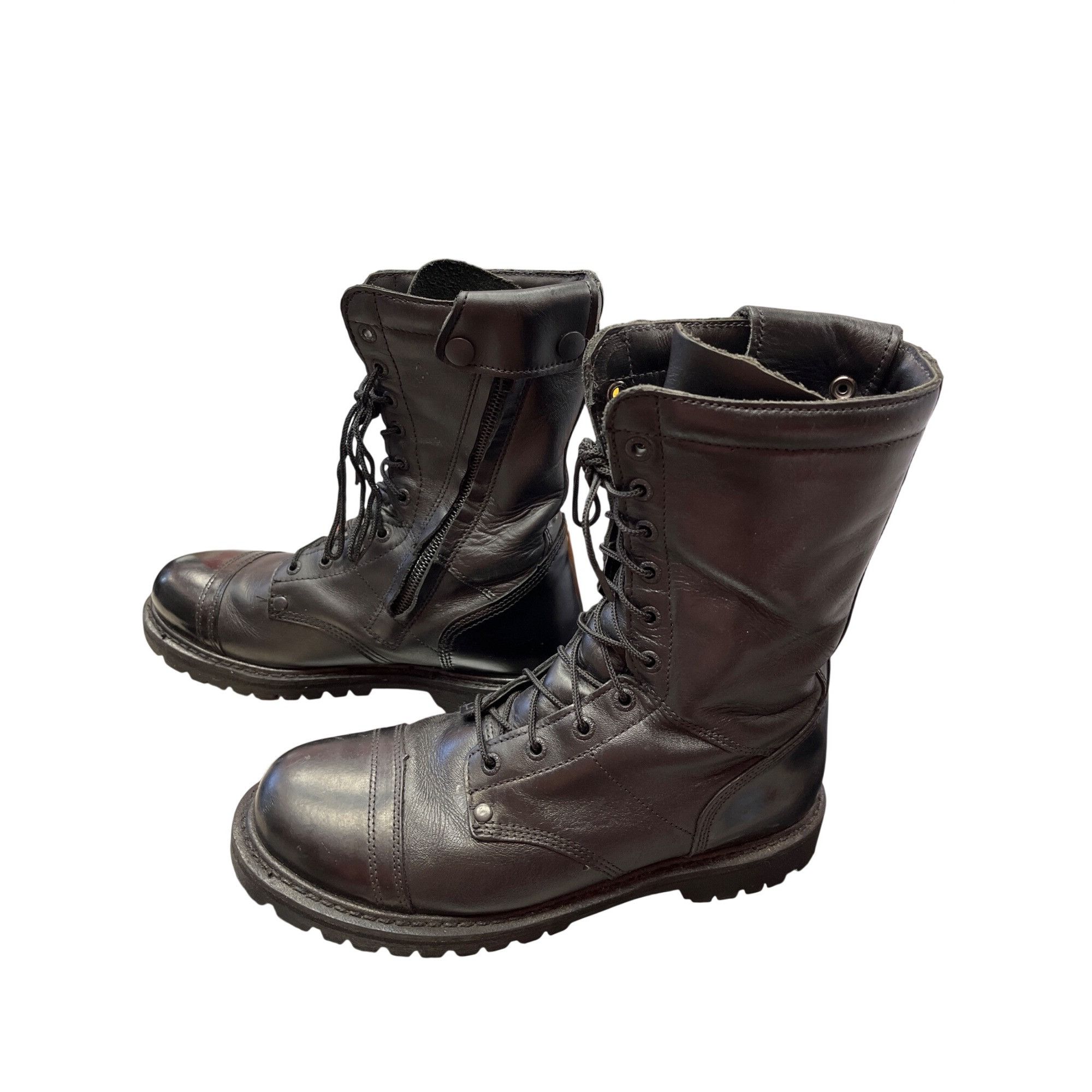 Other Rocky Mens black leather paratroop moto mid calf boots sz 10 Size US 10 / EU 43 - 14 Thumbnail