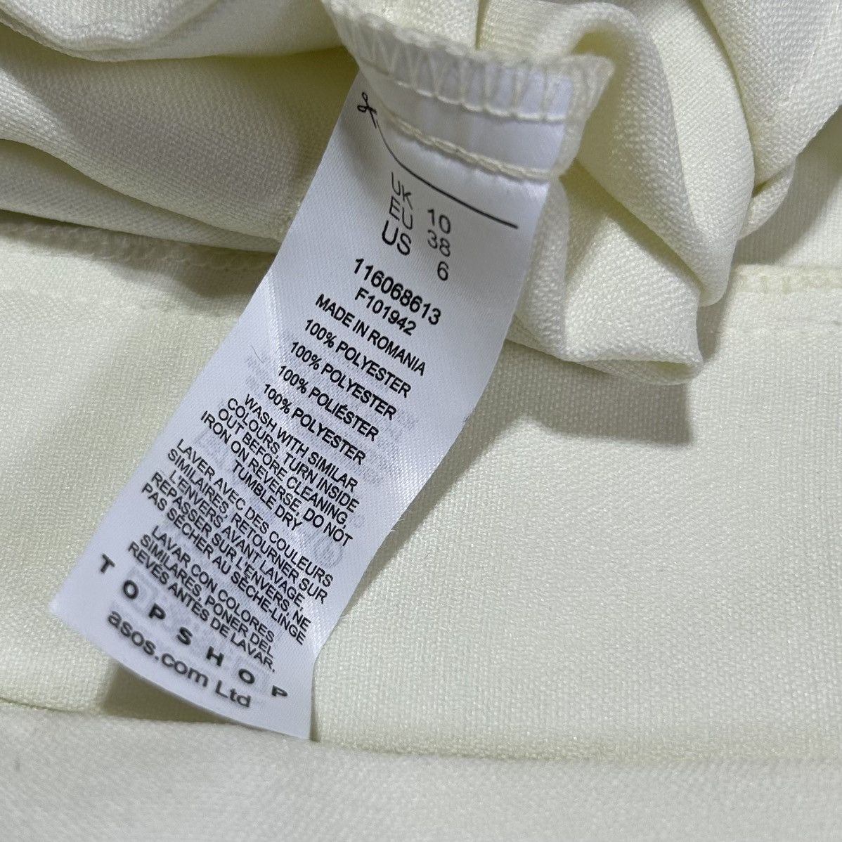 Topshop Topshop Suit Trousers Pants Women’s Size 6 US Ankle Zip NEW Size 28" / US 6 / IT 42 - 12 Thumbnail