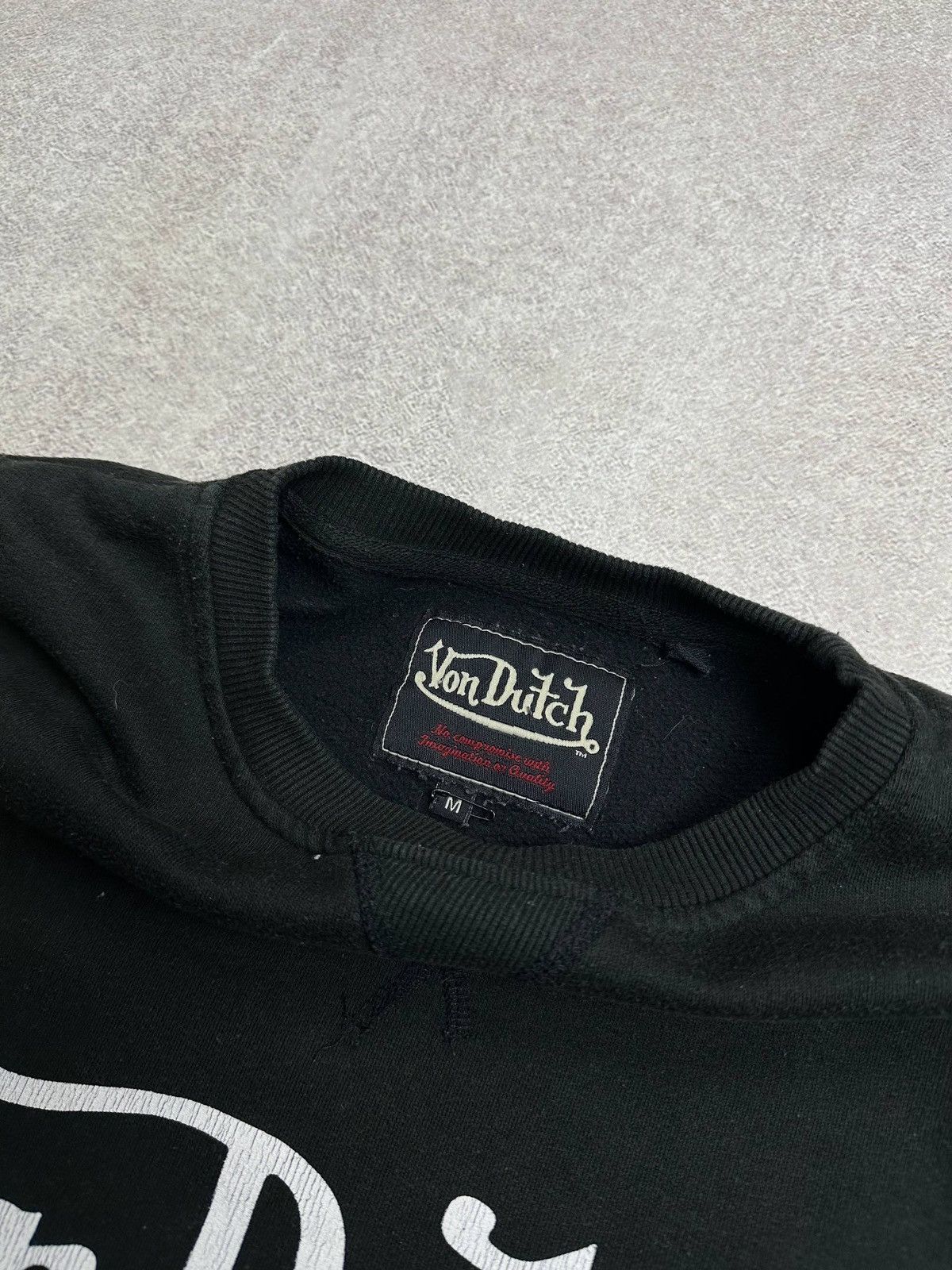 Von Dutch Vintage Von Dutch Big Logo Sweatshirt Rare M Size US M / EU 48-50 / 2 - 5 Thumbnail