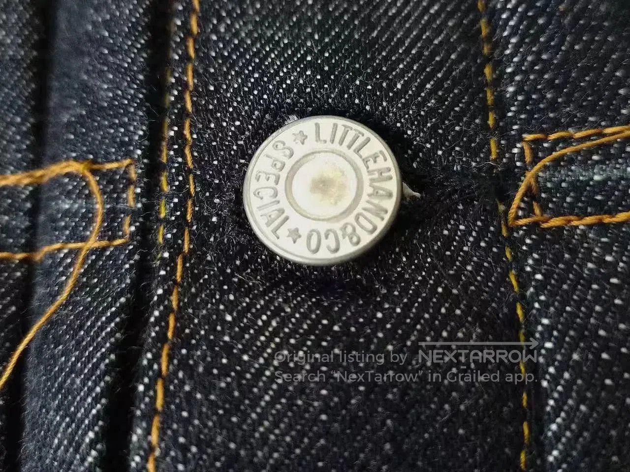 STILL BY HAND LITTLE HAND × CORE106 LH1942C Jeans. Size US S / EU 44-46 / 1 - 3 Thumbnail