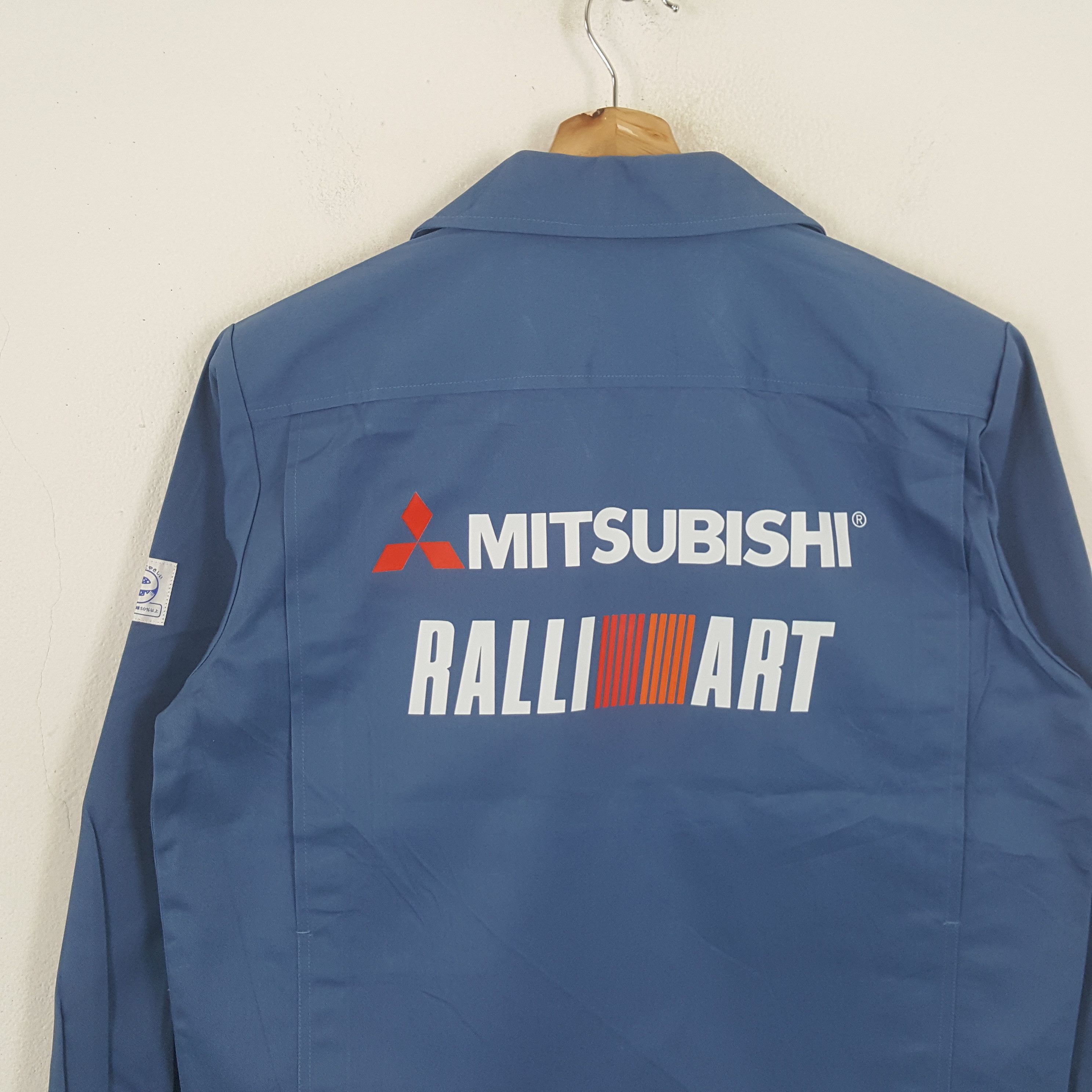 Japanese Brand × Vintage Vintage Mitsubishi RalliArt Japanese Racing Custom Jacket Size US M / EU 48-50 / 2 - 2 Thumbnail