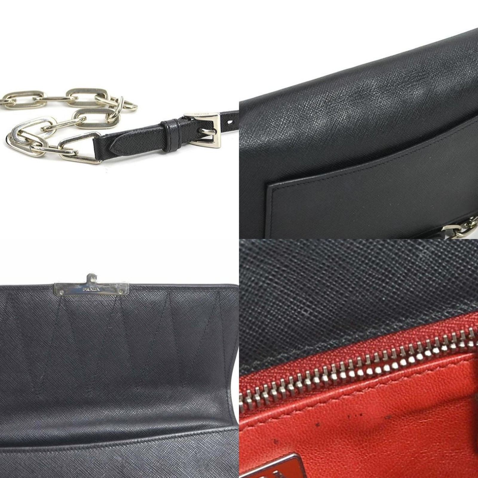 Prada Prada Tessuto Shoulder BagBlack