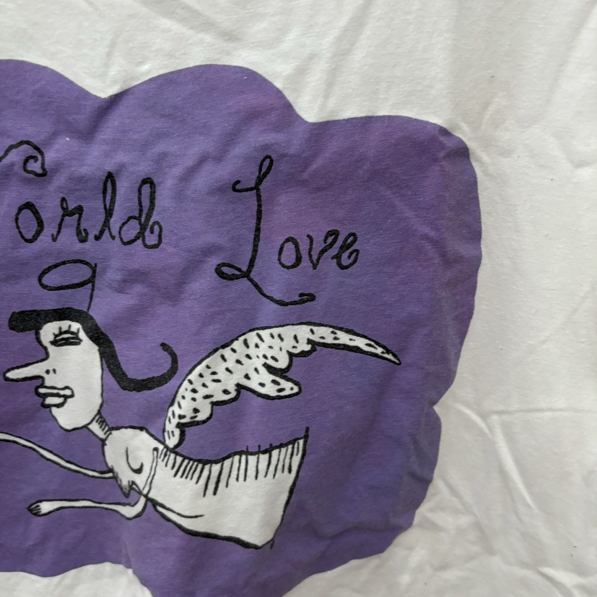 Vintage Vintage Rana+Judith World Love Shirt Art Size US L / EU 52-54 / 3 - 6 Thumbnail