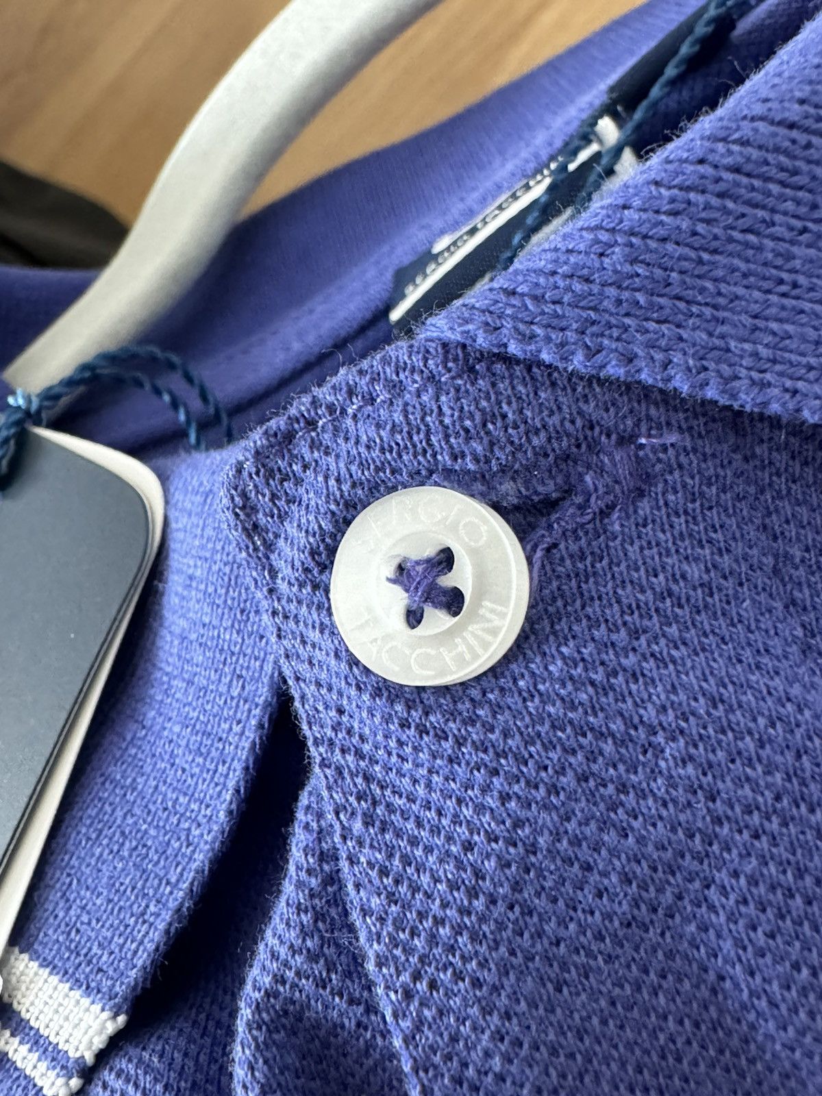 Sergio Tacchini Sergio Tacchini polo shirt blue new with tags Size US S / EU 44-46 / 1 - 8 Thumbnail