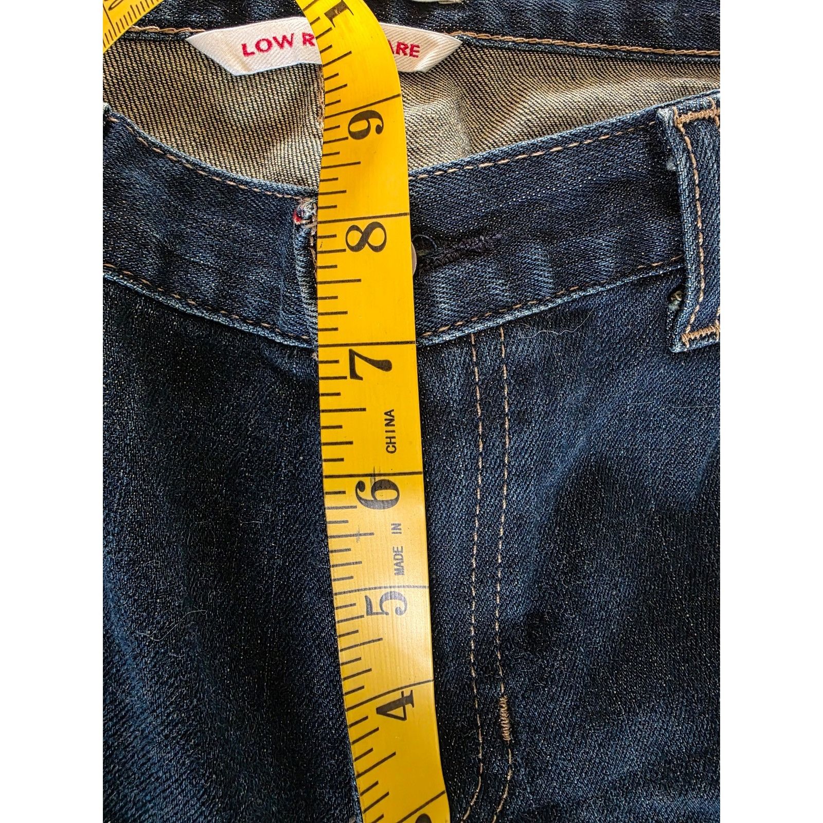Tommy Hilfiger Women's Tommy Hilfiger Low Rise Flare Jeans Size 6 L Size 31" - 3 Thumbnail
