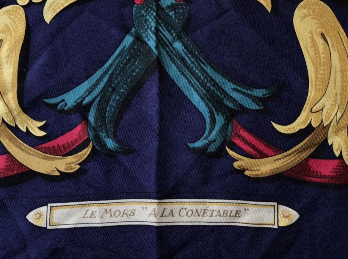 Hermes Hermes Paris Le Mors “A La Conetable” Silk Scarf Size ONE SIZE - 6 Thumbnail
