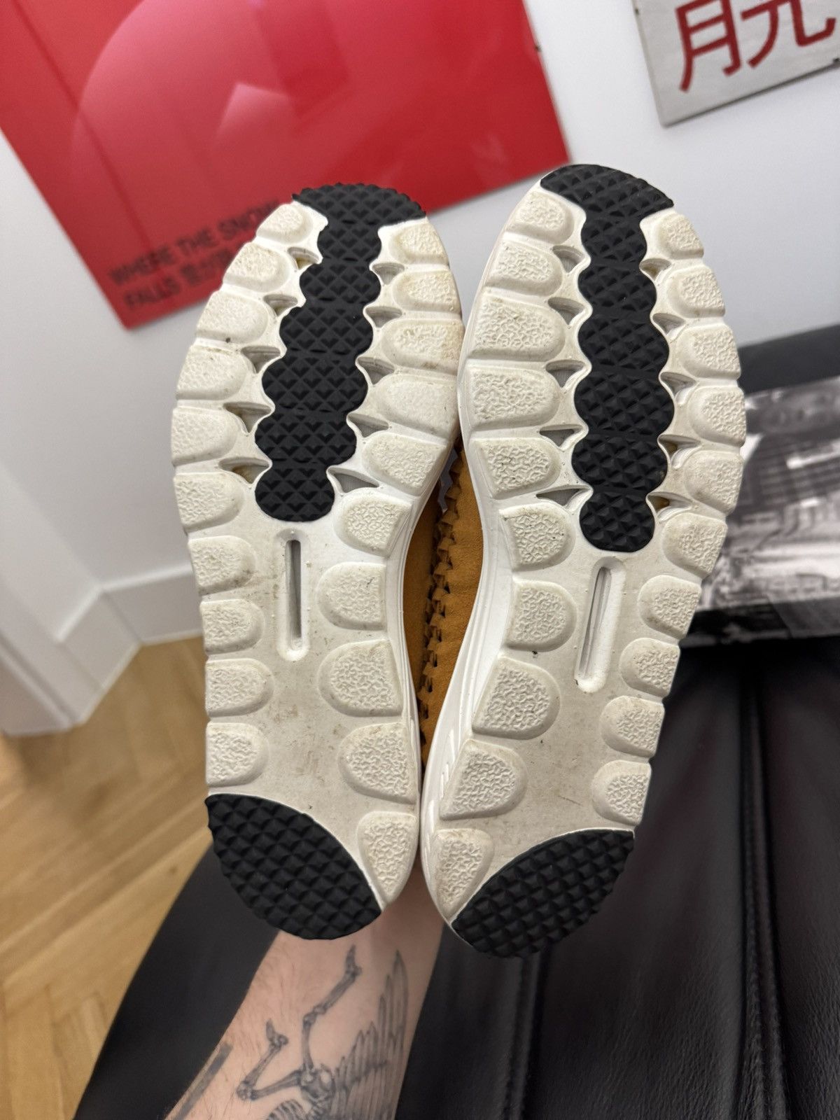 Nike Nike Mayfly Woven Low Mustard Sneakers Rare Streetwear Hype Size US 5.5 / EU 38 - 8 Thumbnail